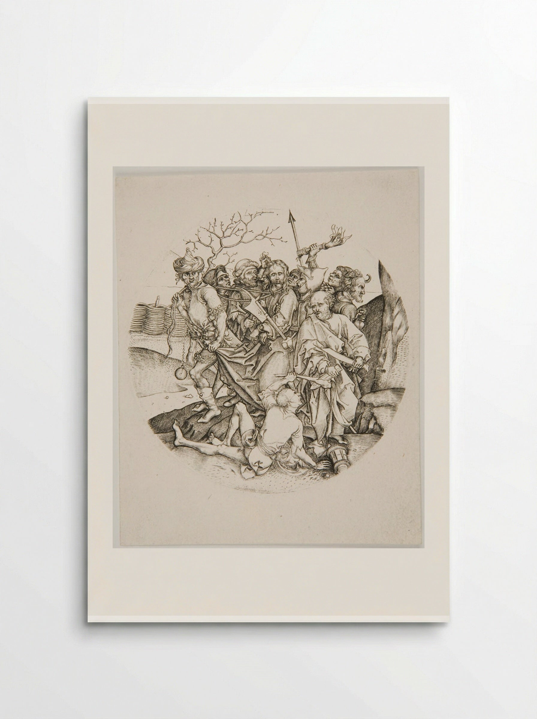 Christ Seized by the Jews - Martin Schongauer - Poster