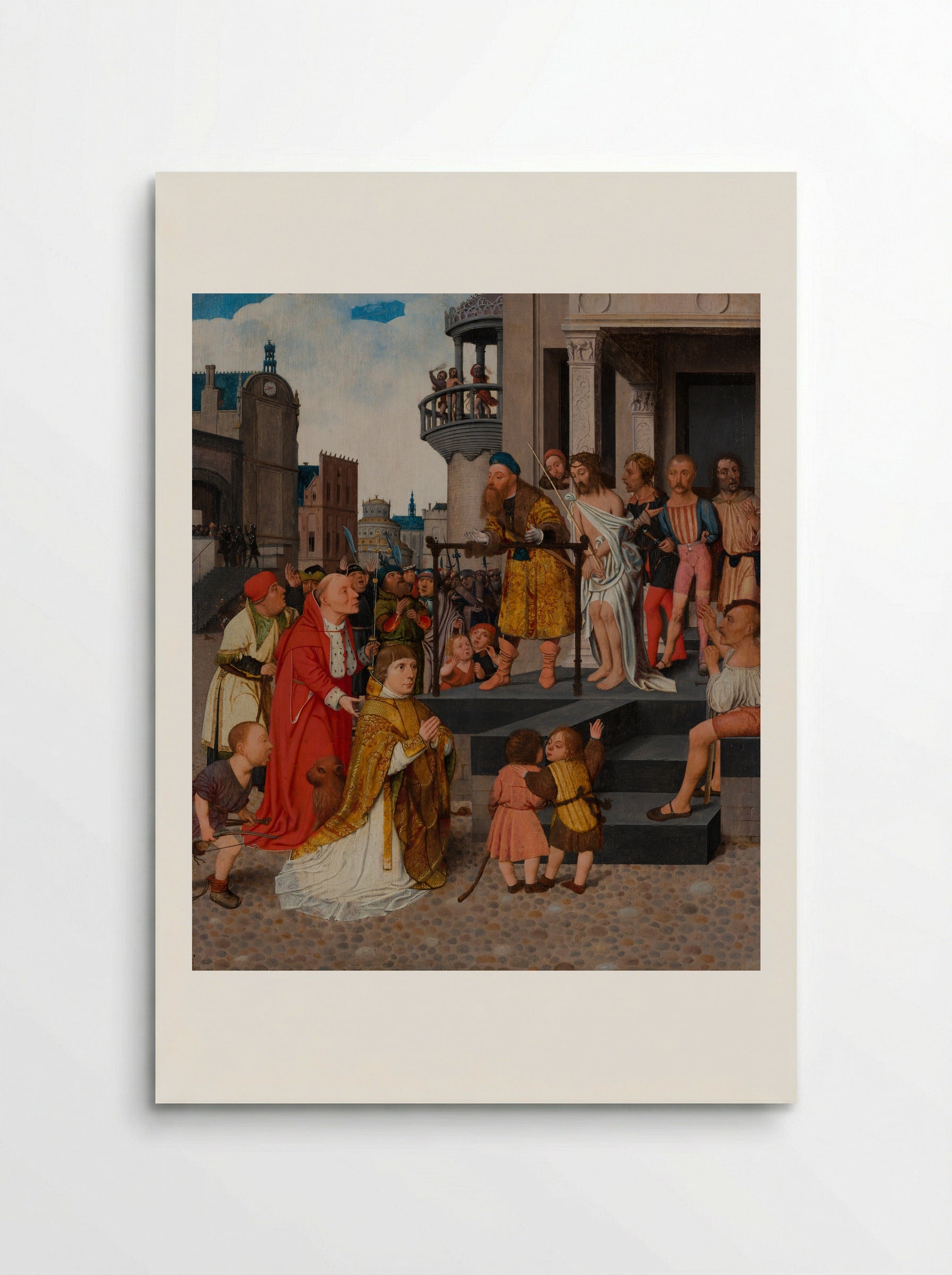 Christ Shown to the People - Jan Mostaert - Poster