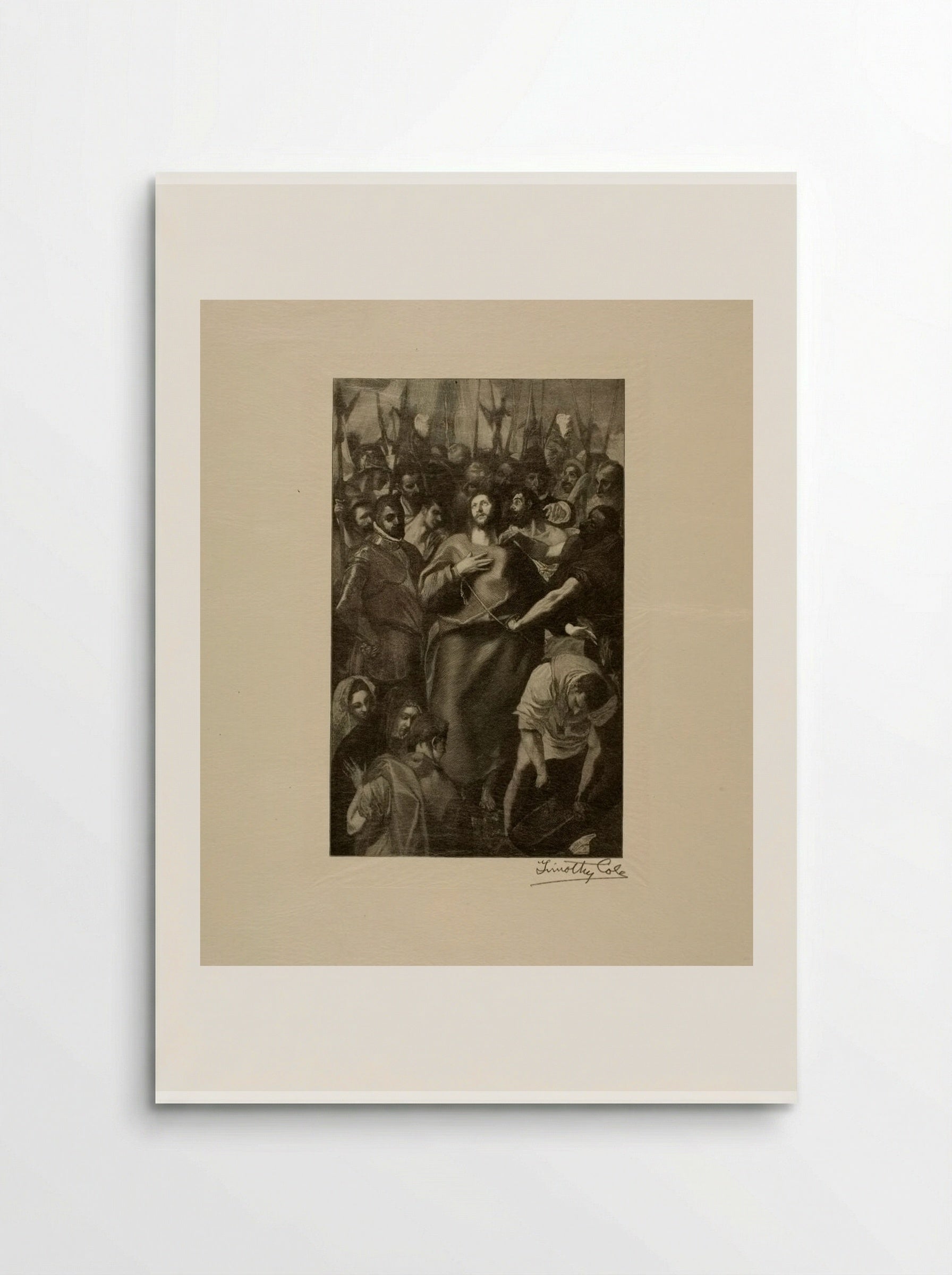 Christ Stripped of His Raiment - Timothy Cole - Poster