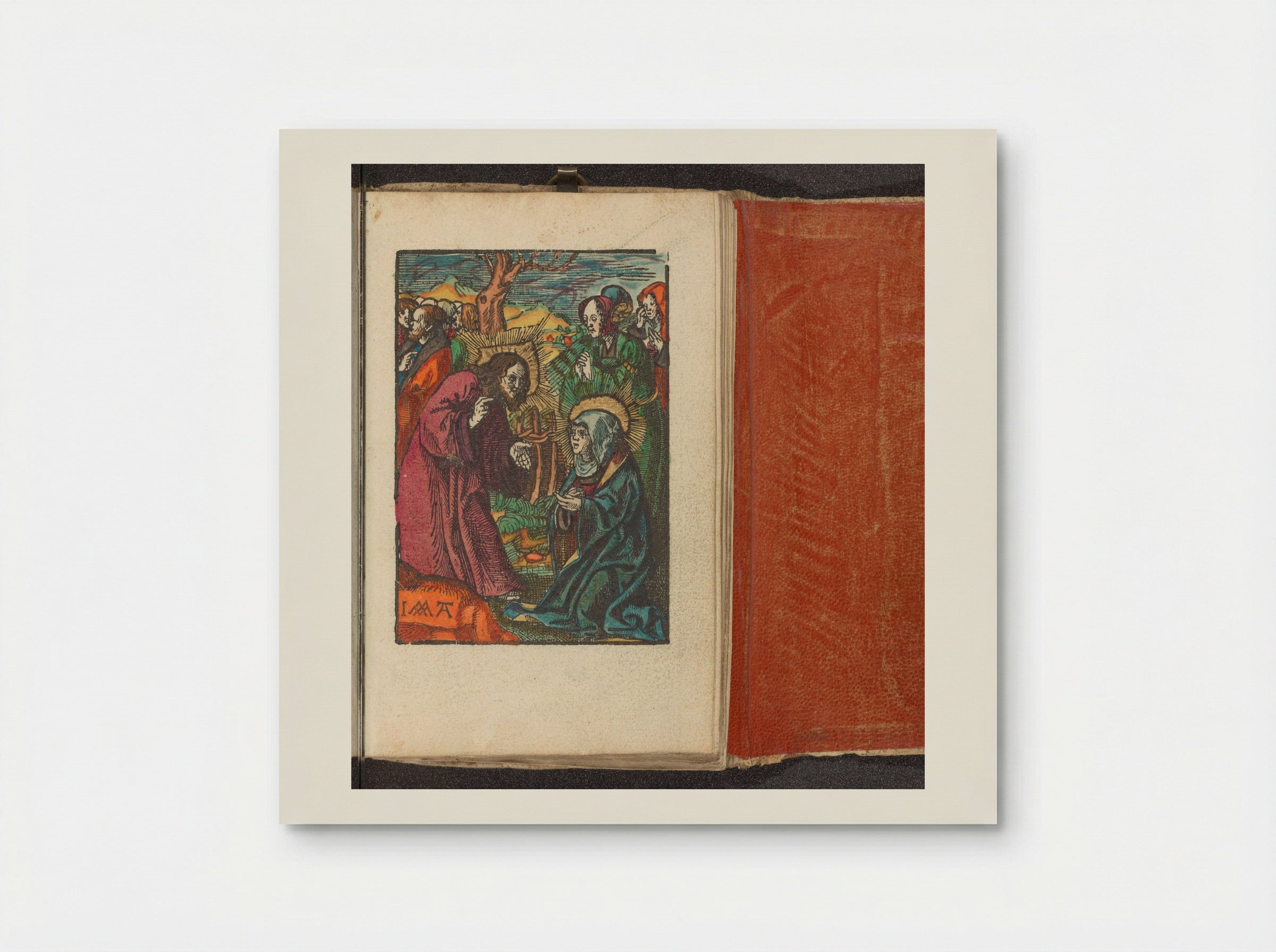 Christ Taking Leave of His Mother - Doen Pietersz. - Poster