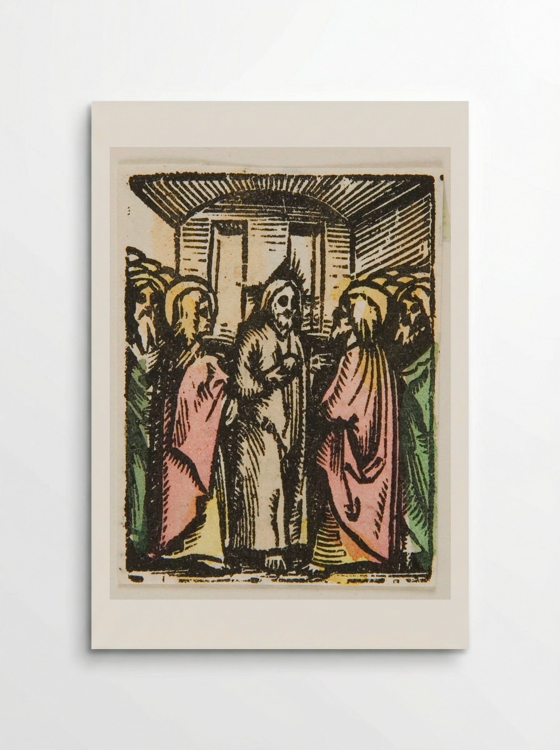 Christ and His Disciples - Urs Graf - Poster