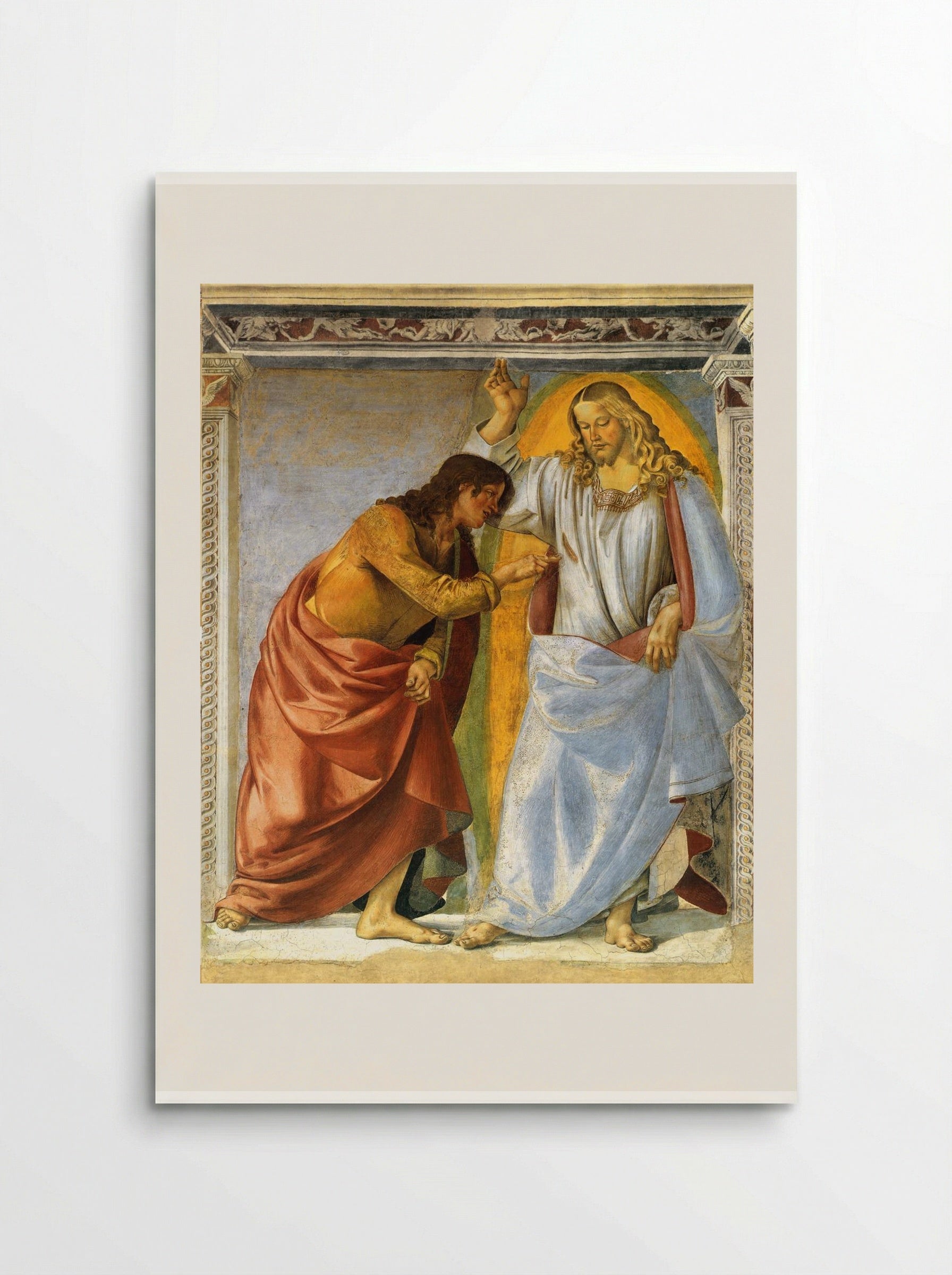 Christ and the Doubting Thomas - Luca Signorelli - Poster