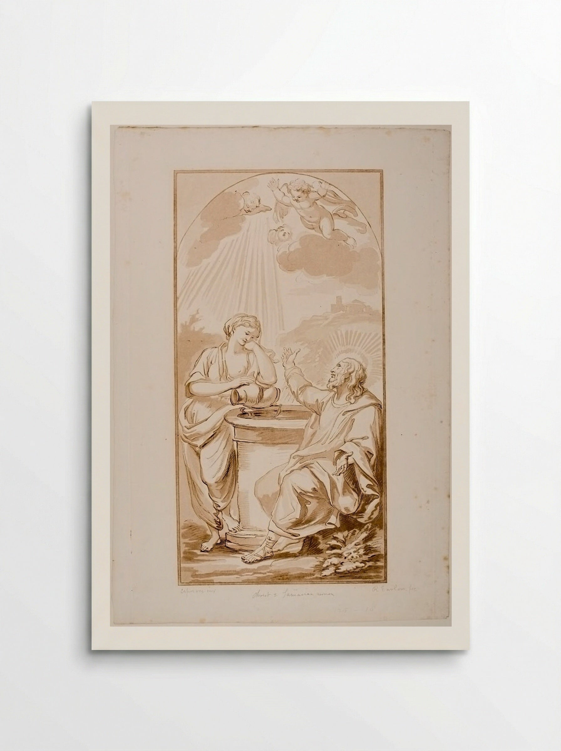 Christ and the Samaritan Woman - Richard Earlom - Poster