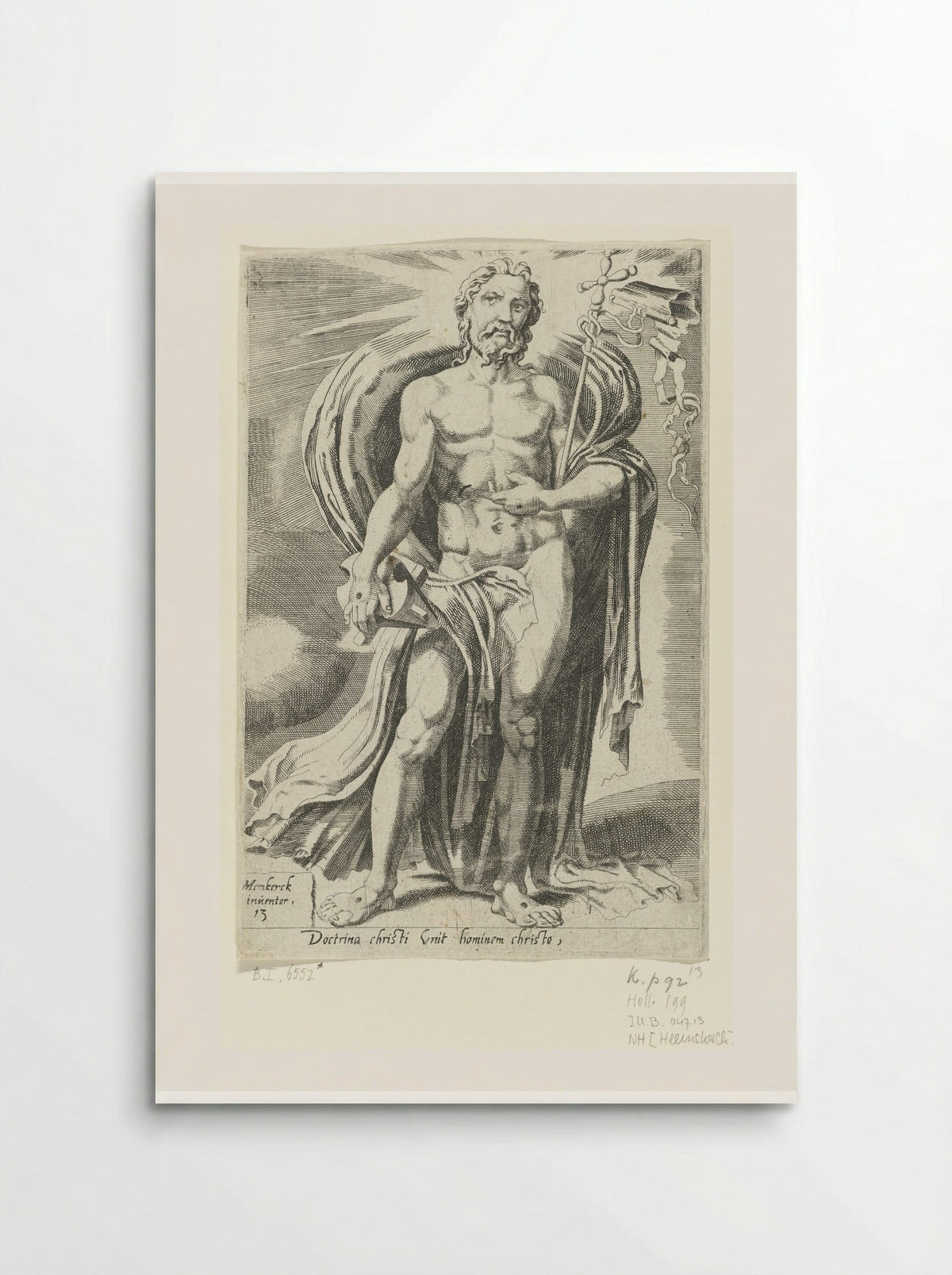 Christ as Teacher of Mankind - Dirck Volckertsz. Coornhert - Poster