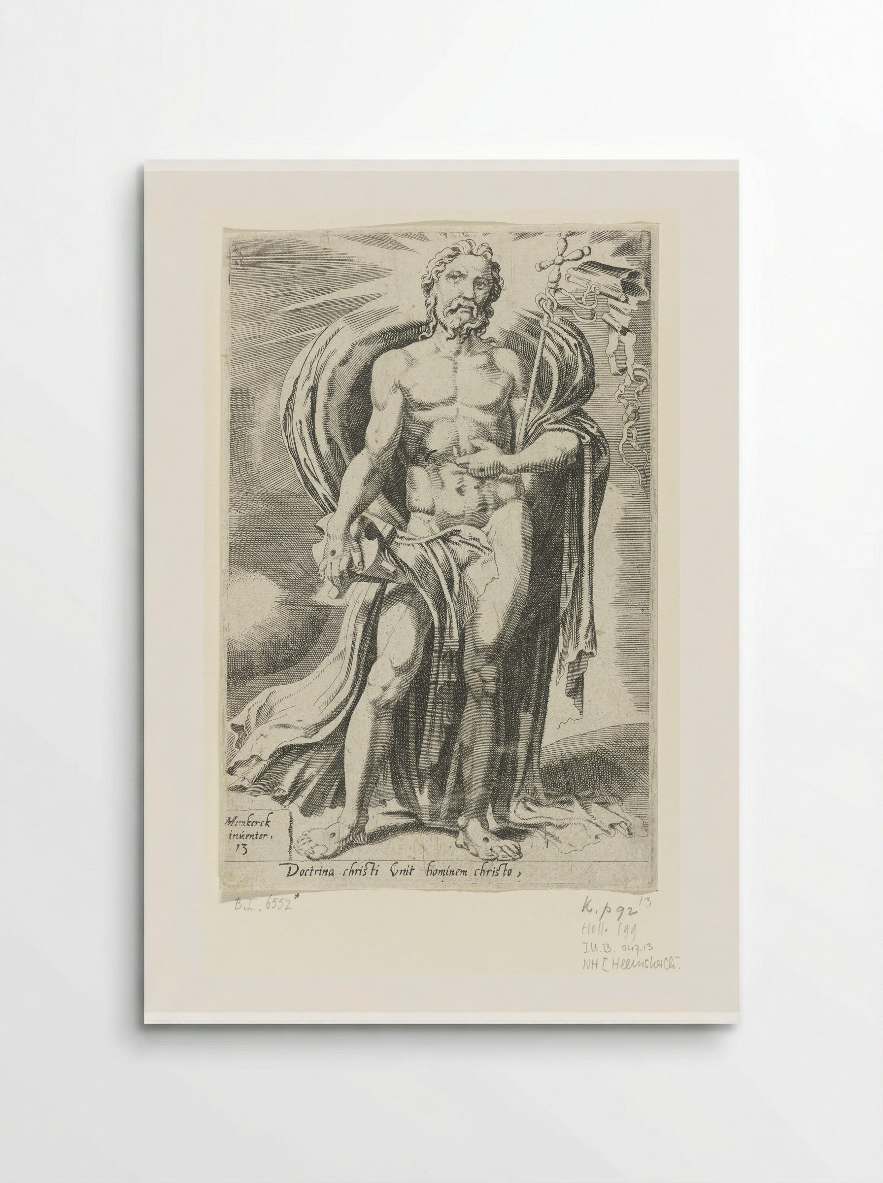 Christ as Teacher of Mankind - Dirck Volckertsz. Coornhert - Poster