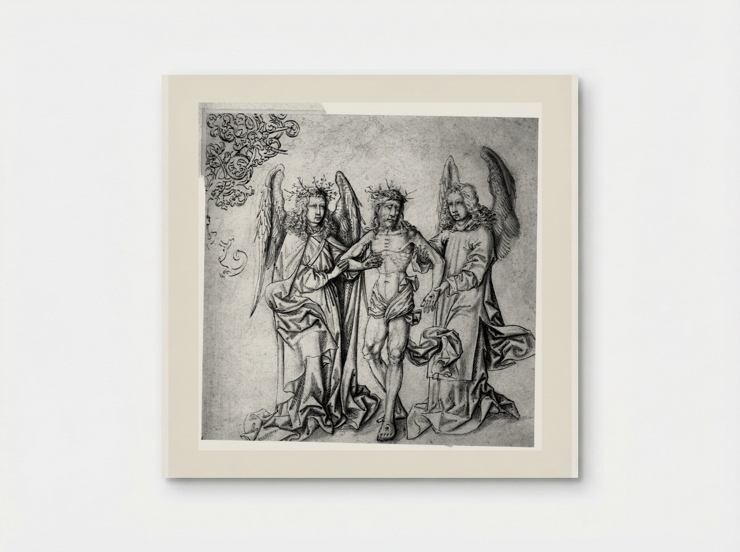 Christ as the Man of Sorrows - Martin Schongauer - Poster