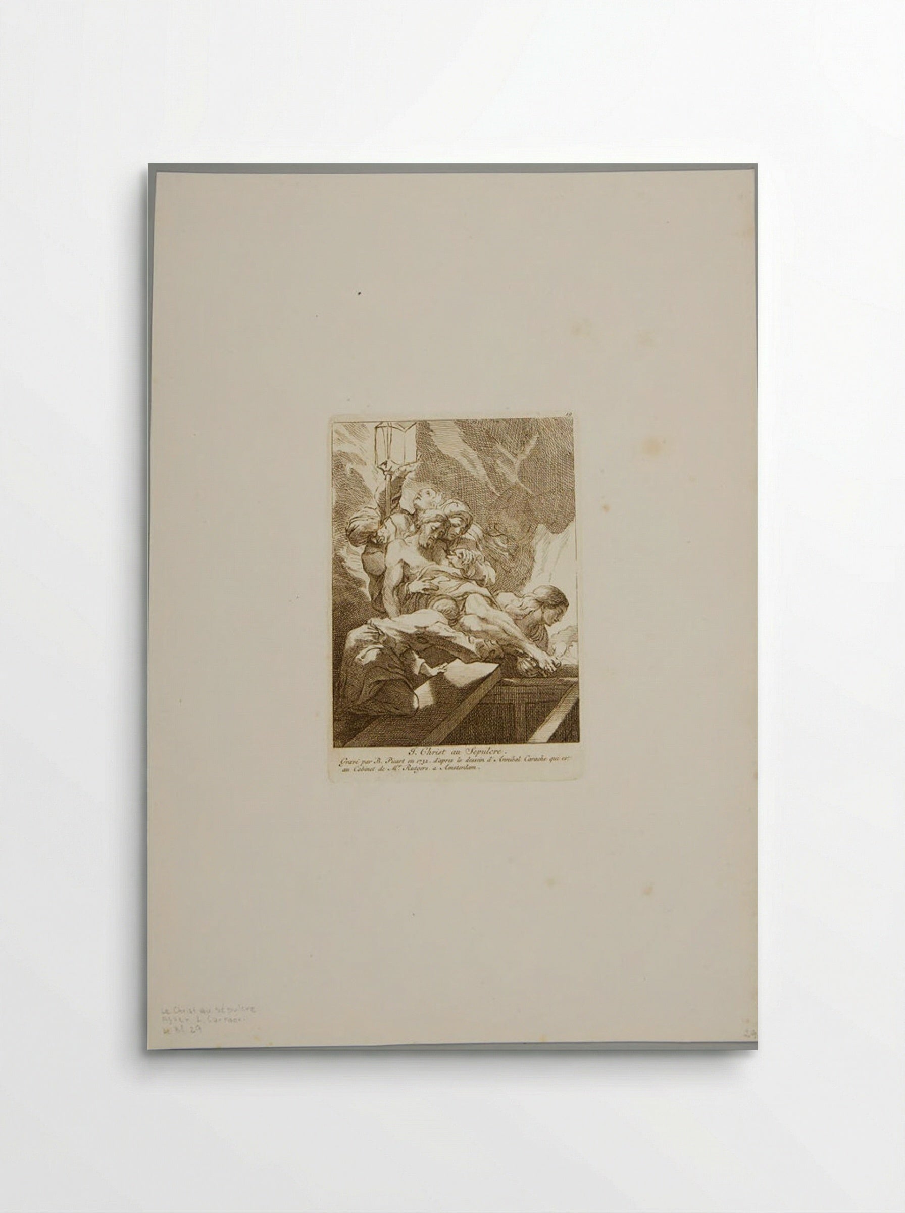 Christ at the Sepulchre - Bernard Picart - Poster