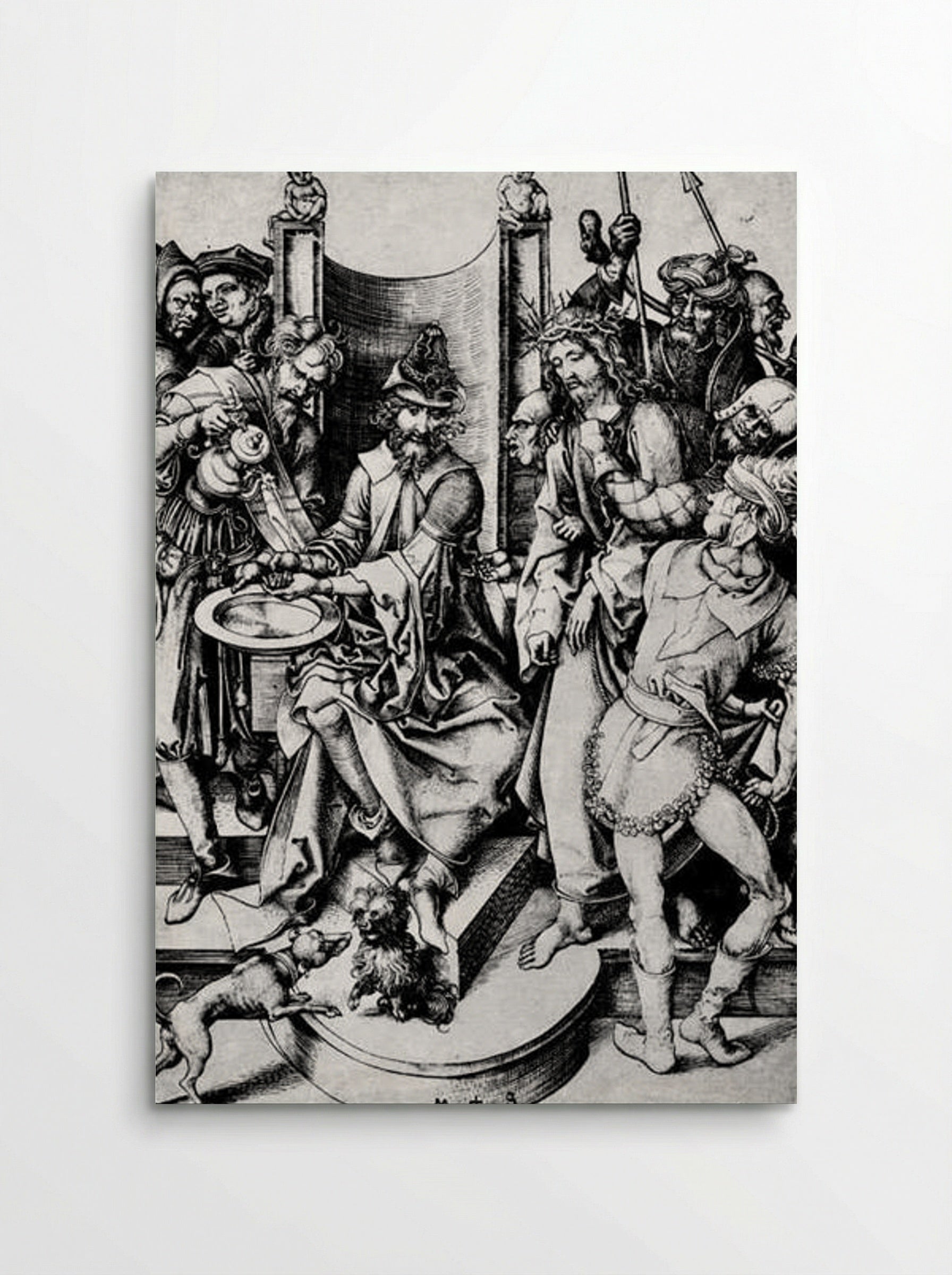 Christ before Pilate - Martin Schongauer - Poster