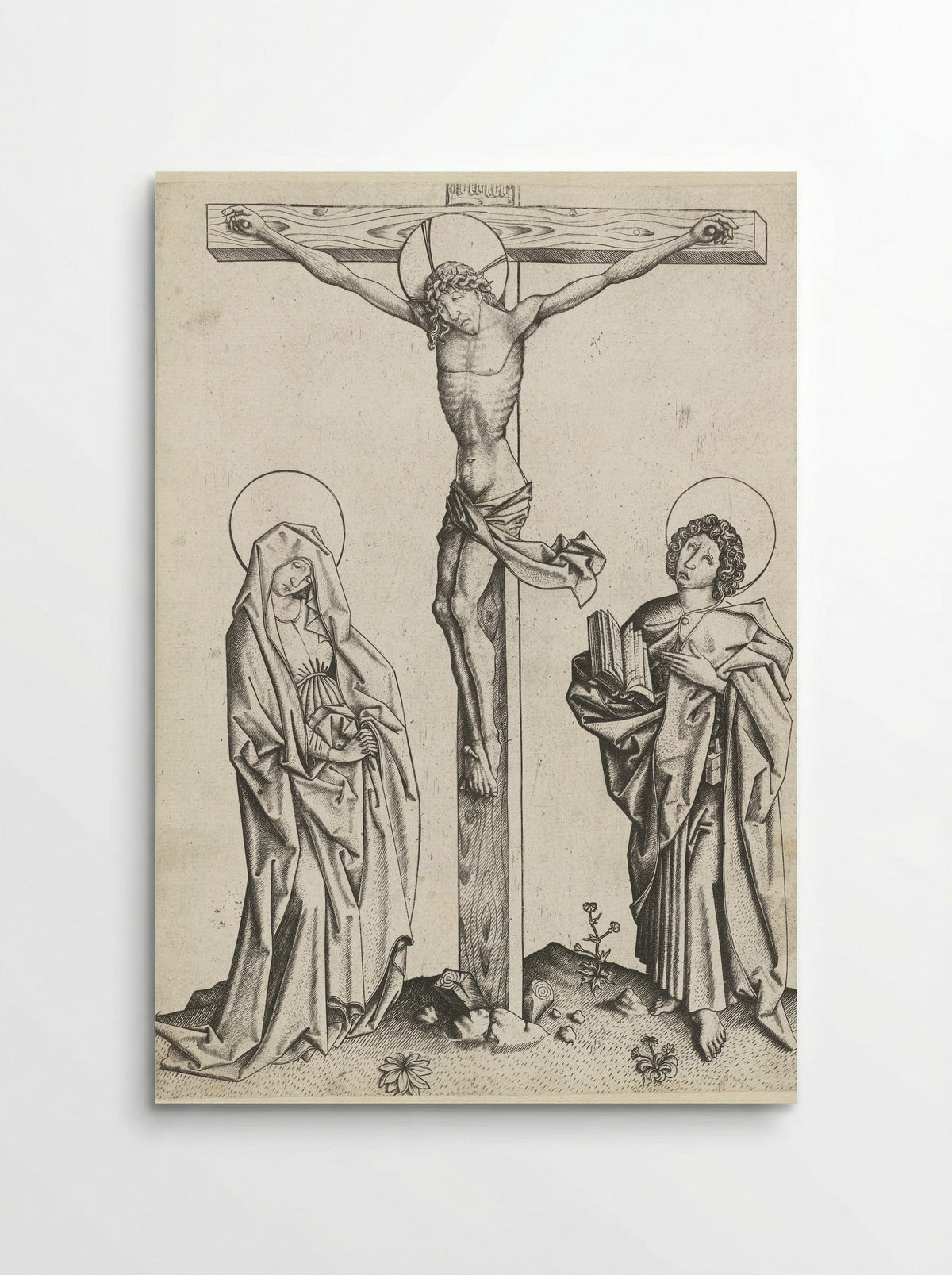 Christ on the Cross - Master E.S. - Poster