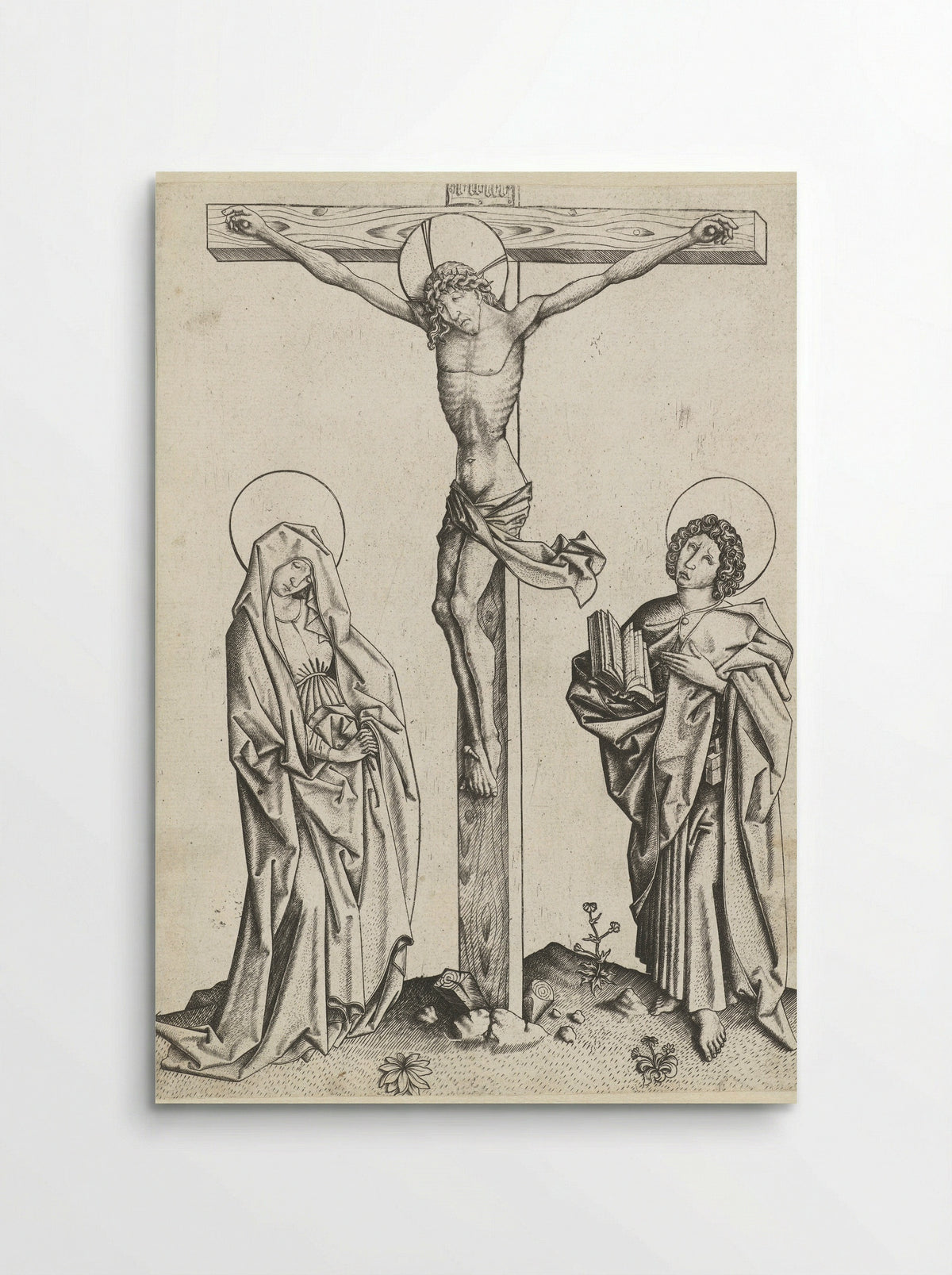 Christ on the Cross - Master E.S. - Poster