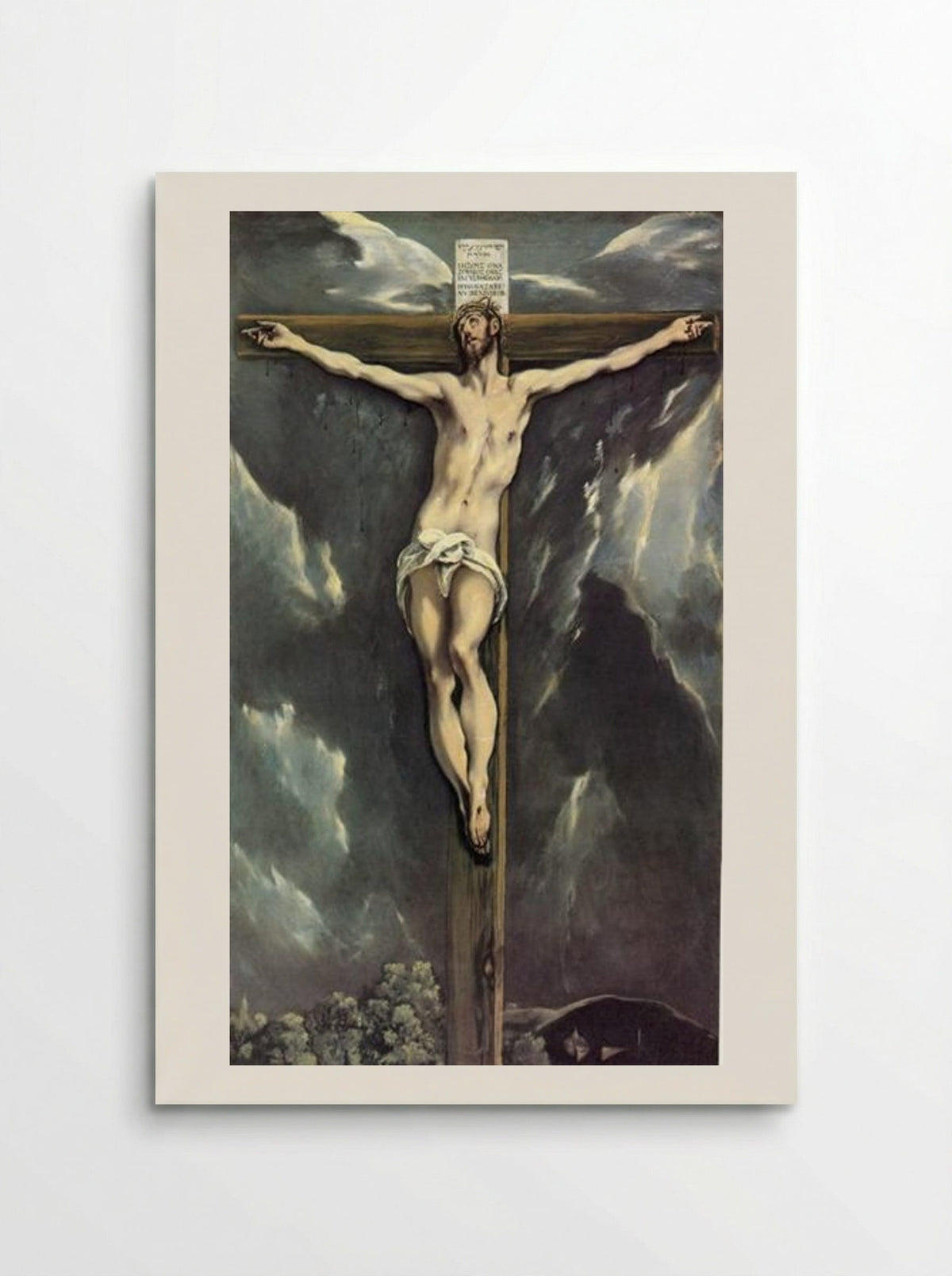 Christ on the Cross - El Greco - Poster