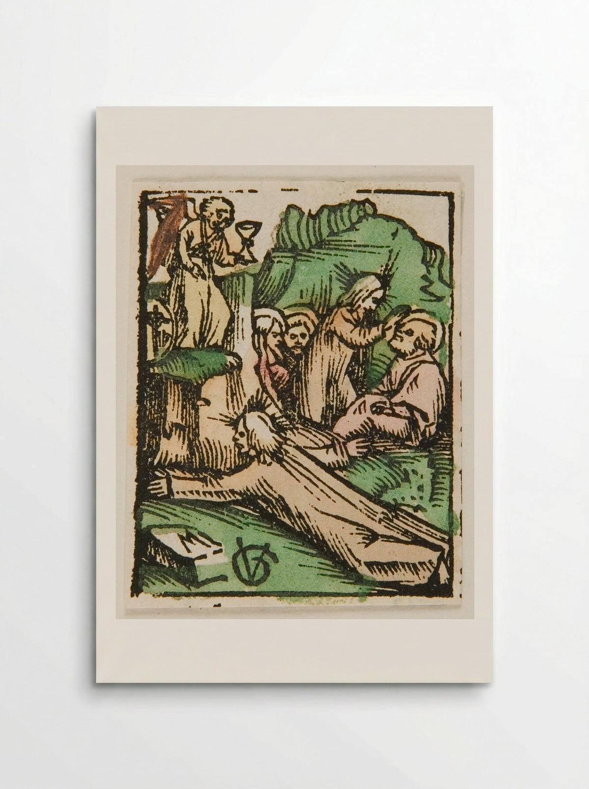Christ on the Mount of Olives - Urs Graf - Poster