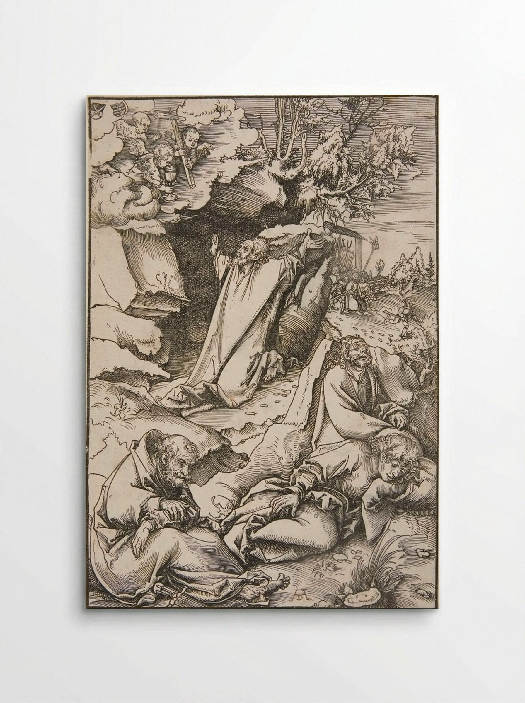 Christ on the Mount of Olives - Lucas Cranach the Elder - Poster