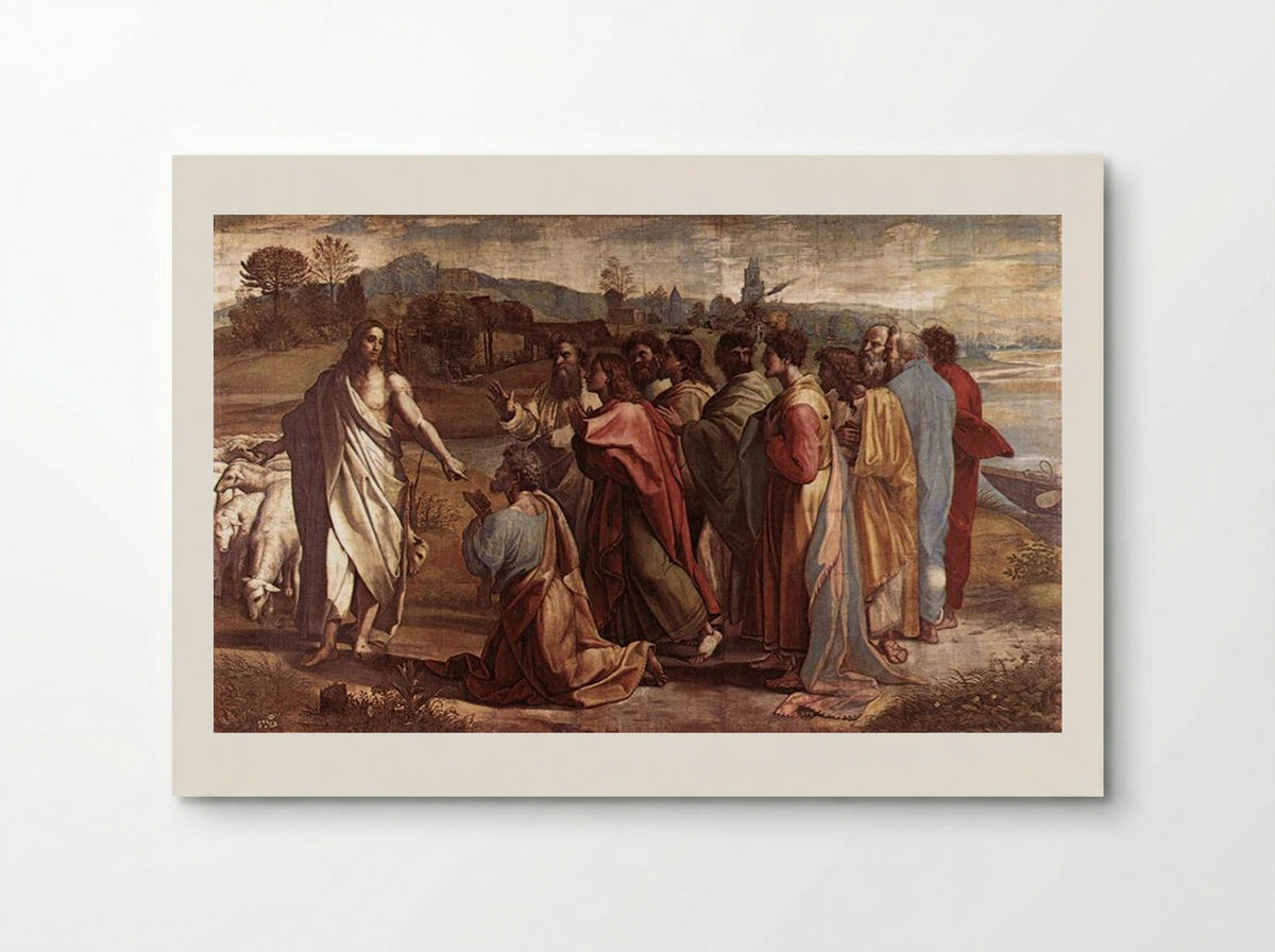 Christ's Charge to St. Peter - Raphael - Poster