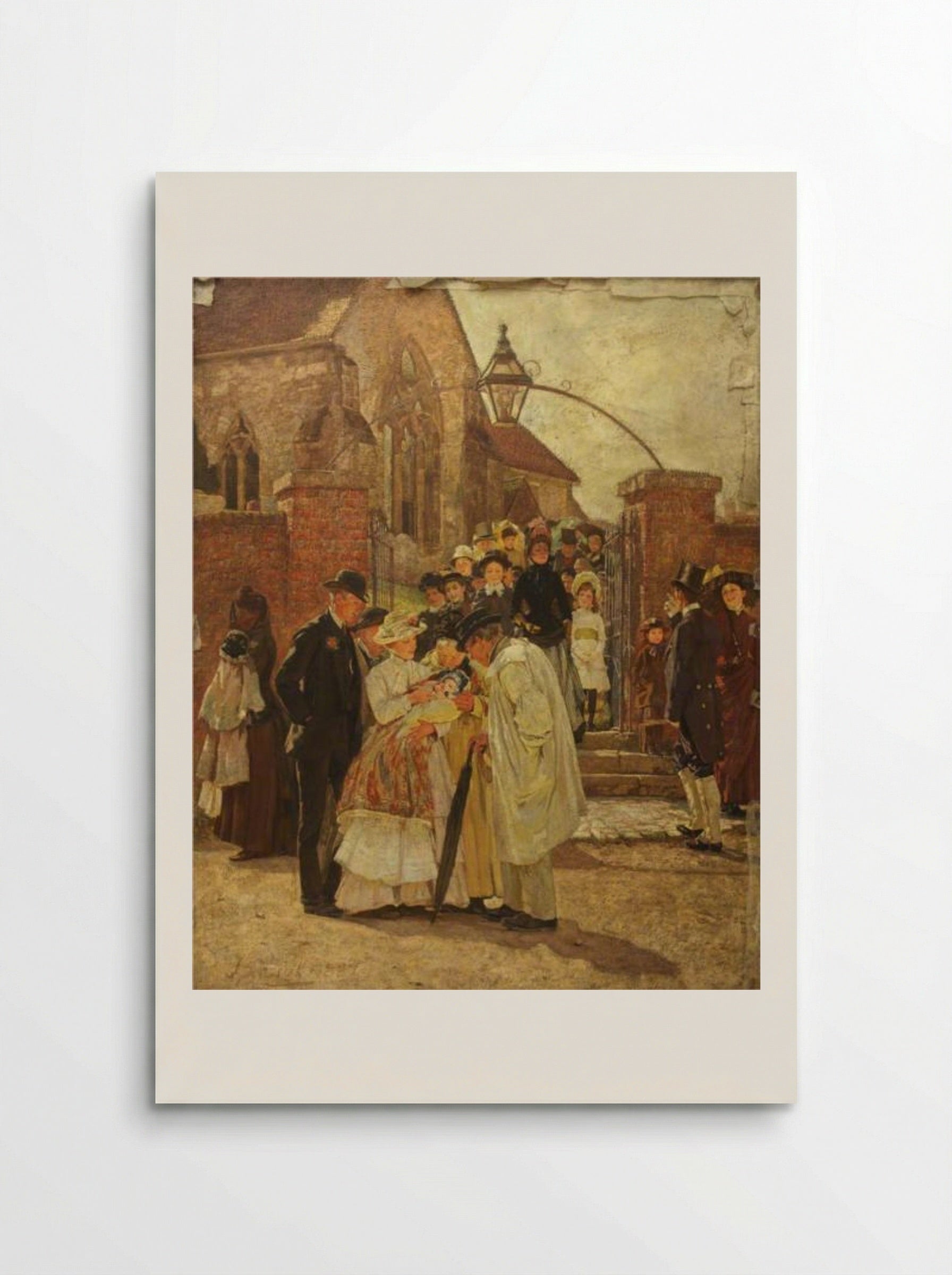 Christening Sunday (South Harting, Sussex) - James Charles - Poster