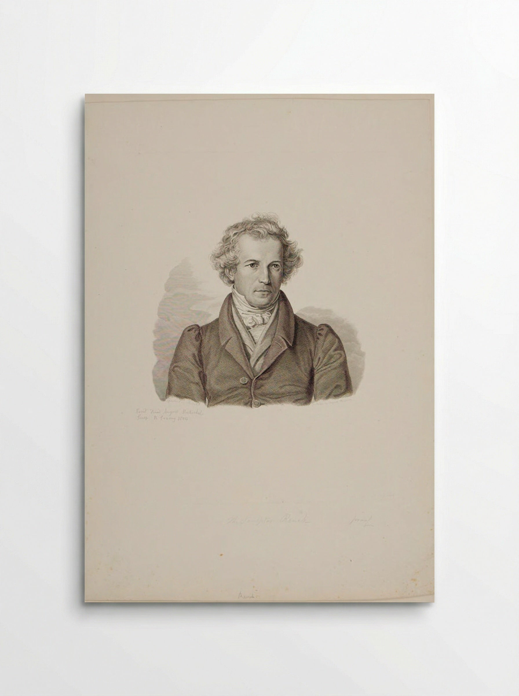 Christian Rauch - Auguste Hüssener - Poster