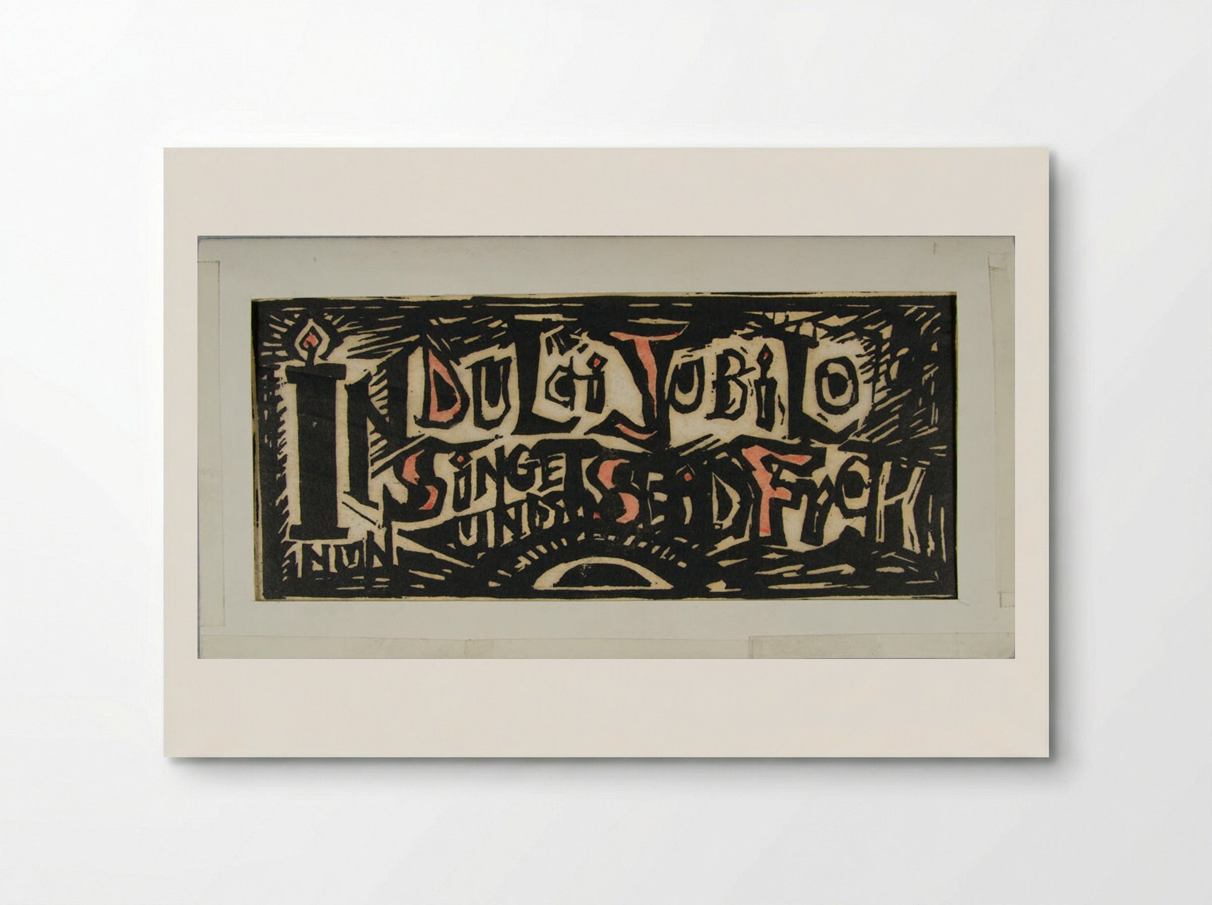 Christmas Card (In Dulci Jubilo) - Margarete Köhler - Poster