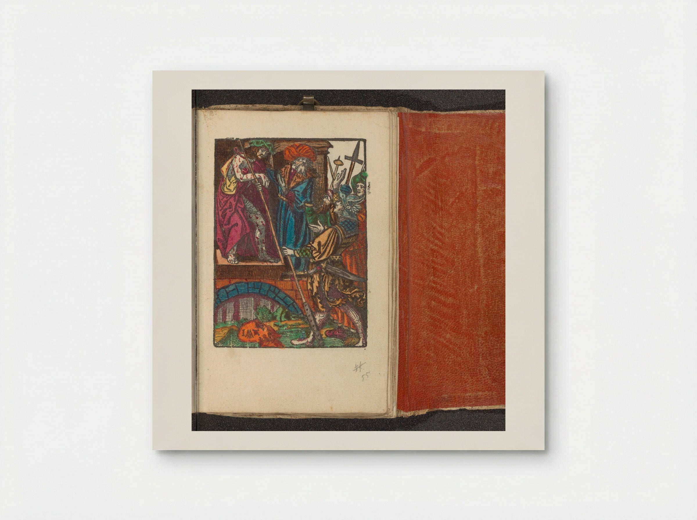 Christus aan het volk getoond (Ecce Homo) - Doen Pietersz. - Poster