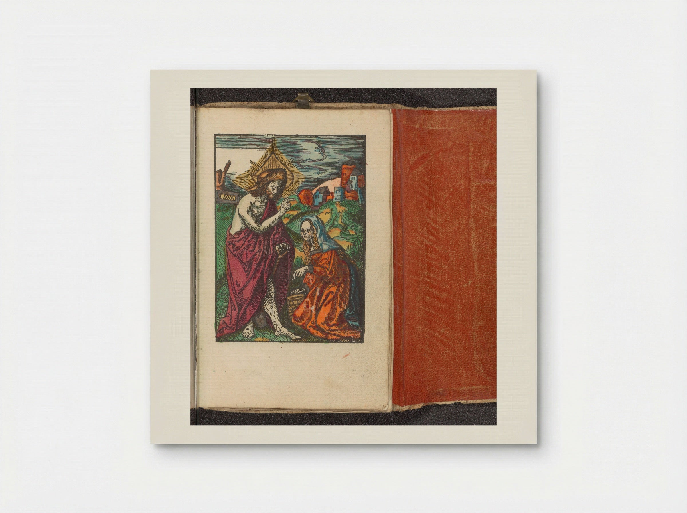 Christus verschijnt aan Maria Magdalena (Noli me tangere) - Doen Pietersz. - Poster