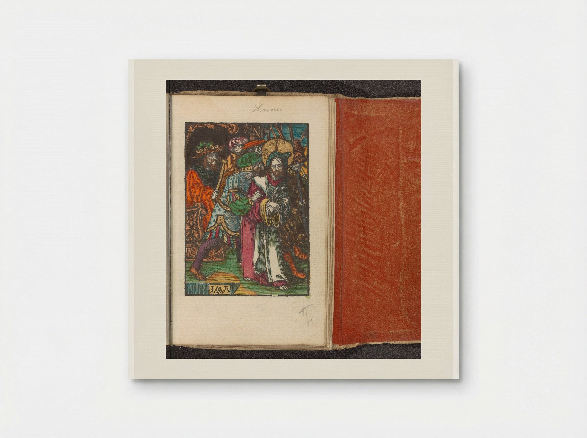 Christus weggeleid van Herodes - Doen Pietersz. - Poster