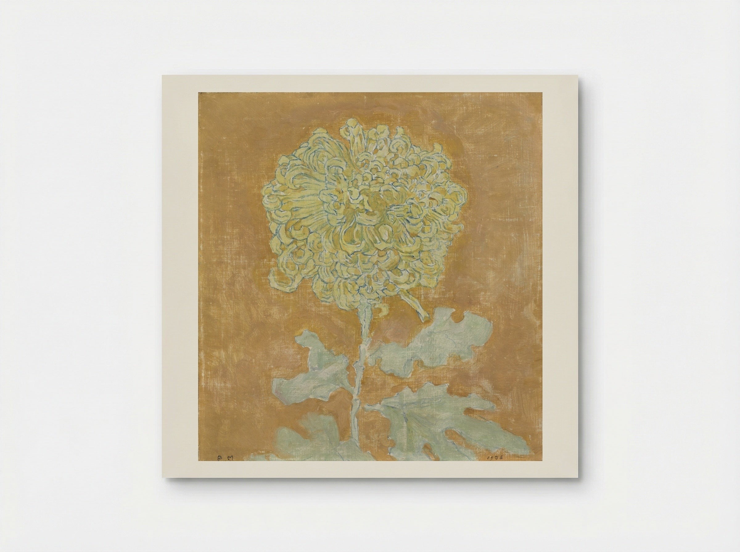 Chrysanthemum - Piet Mondrian - Poster
