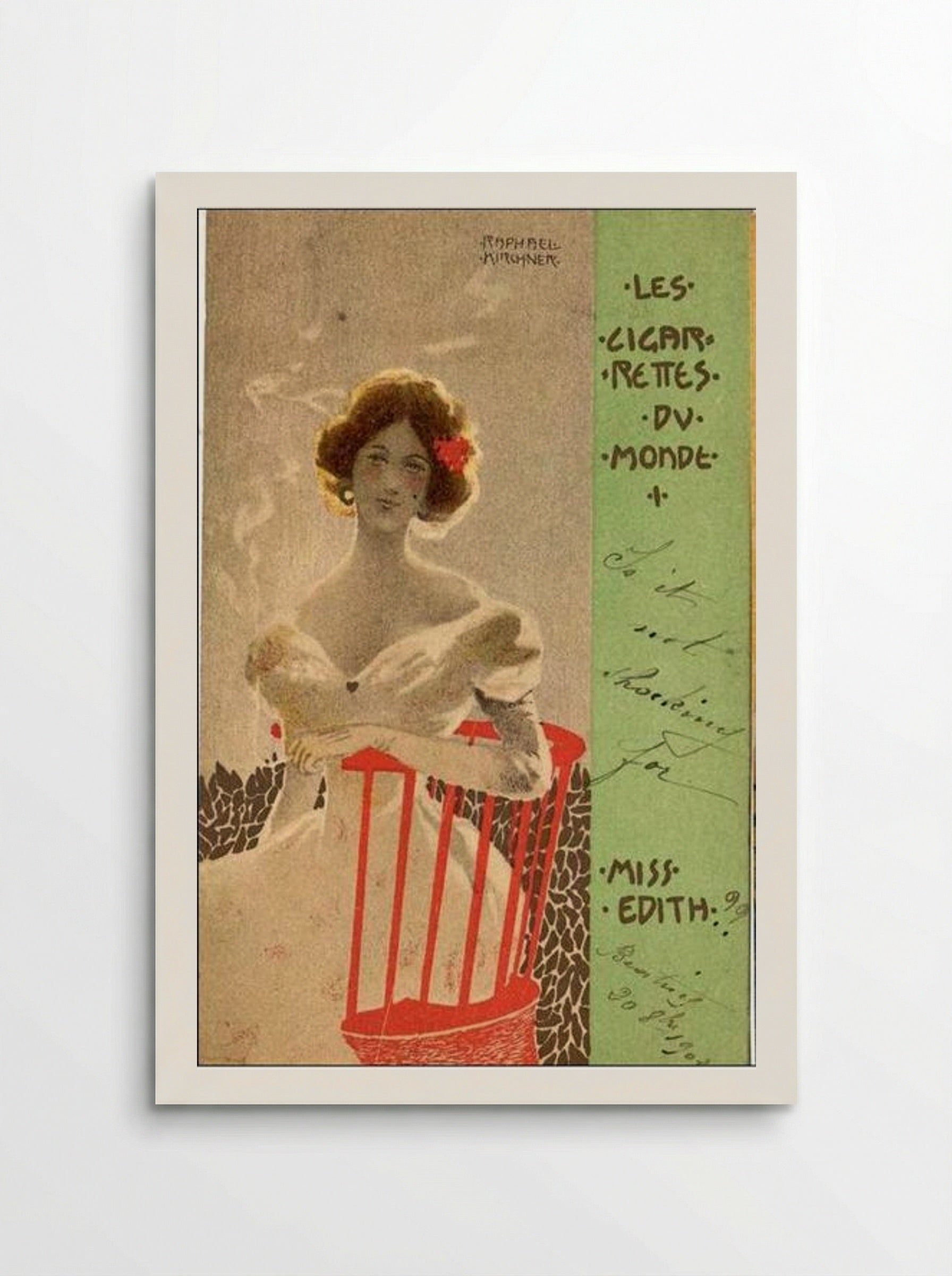 Cigarettes of the World - Raphael Kirchner - Poster