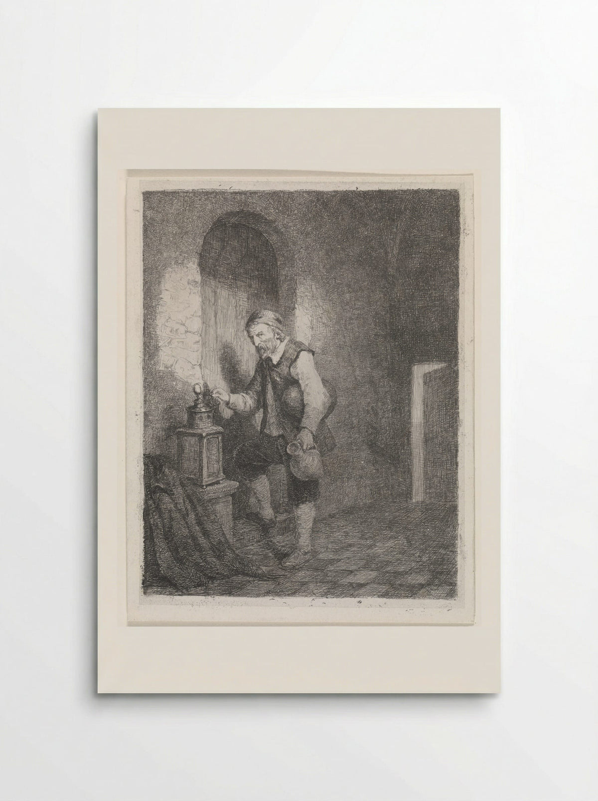 Cipier (The Gaoler) - David van der Kellen - Poster