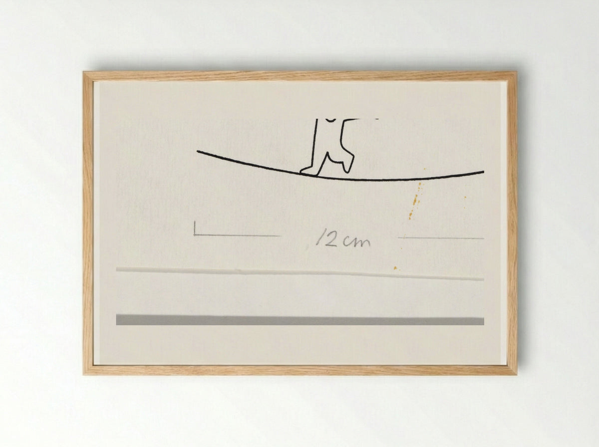 Circus (Acrobat) - Dick Bruna - Framed Print Wood