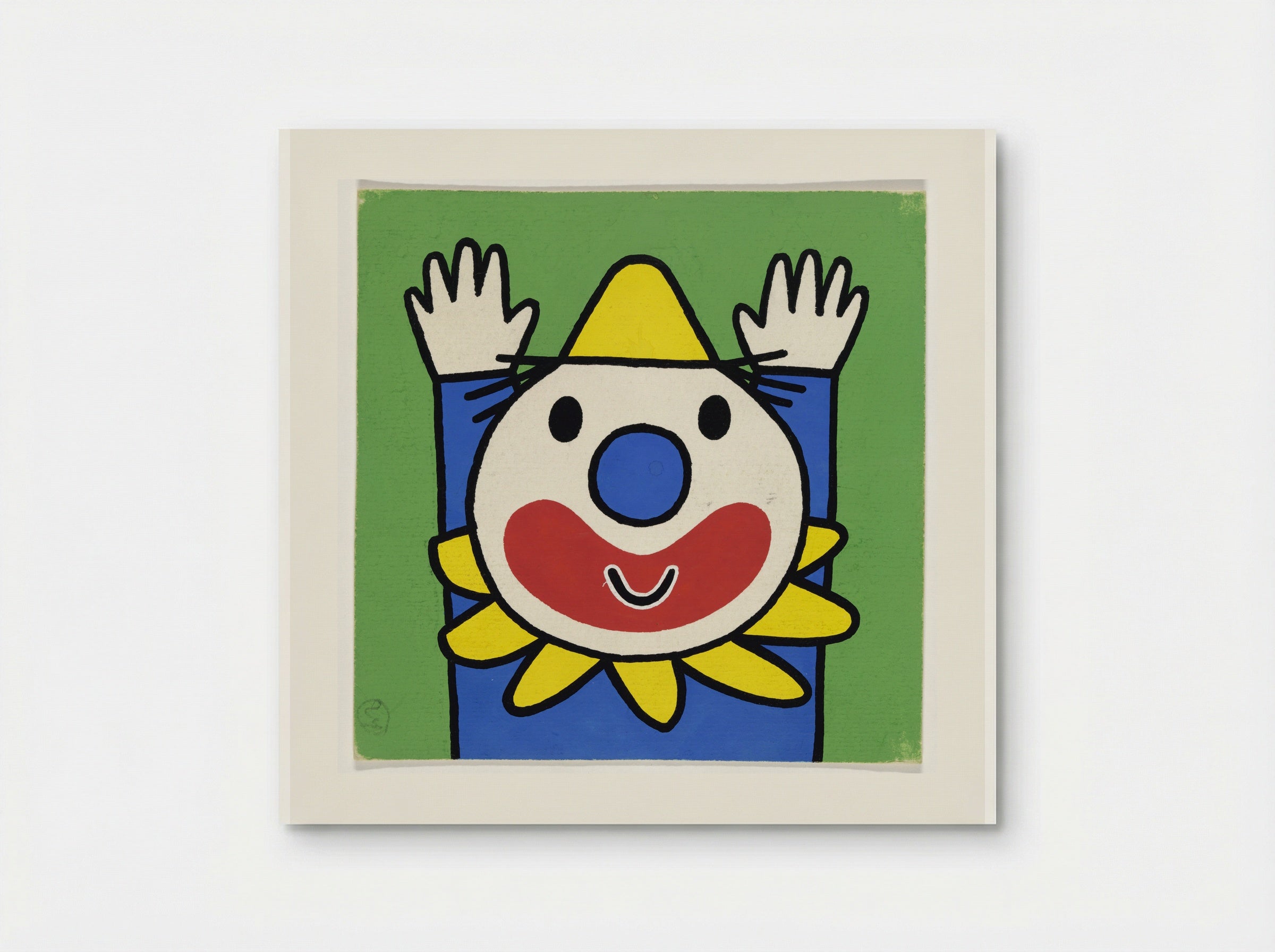 Circus (Clown Illustration) - Dick Bruna - Poster