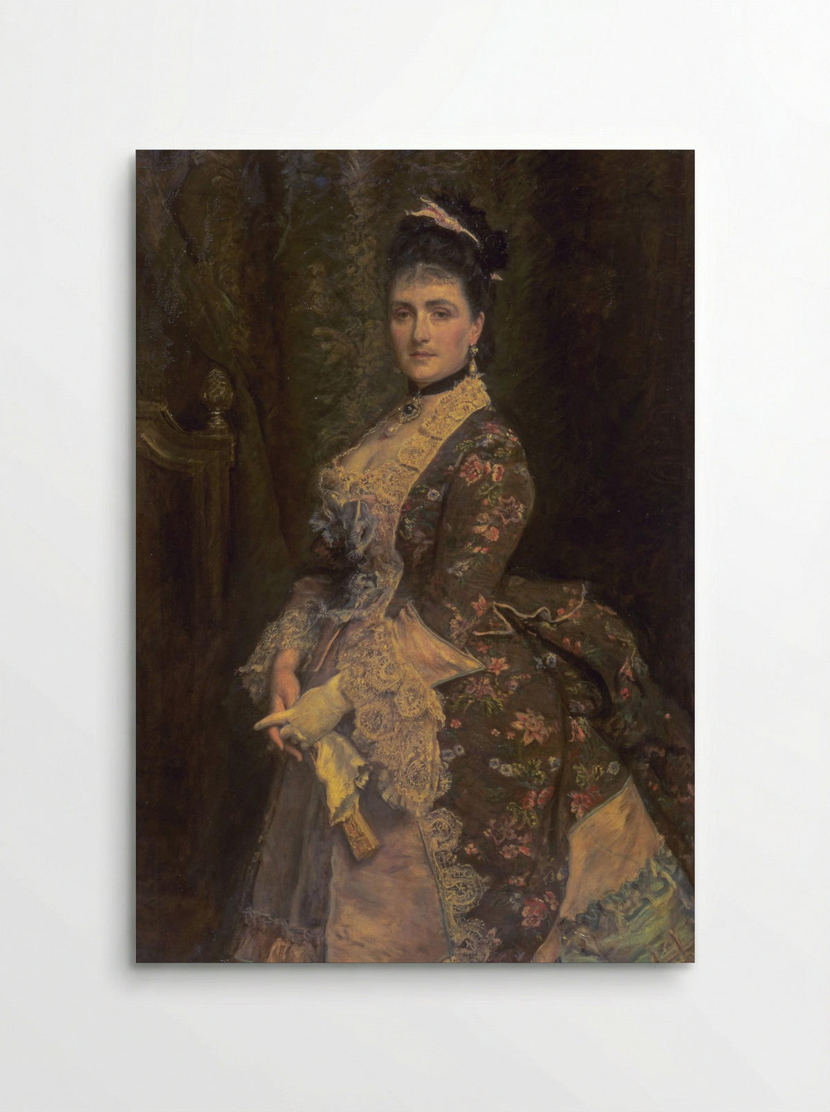 Clarissa - John Everett Millais - Poster