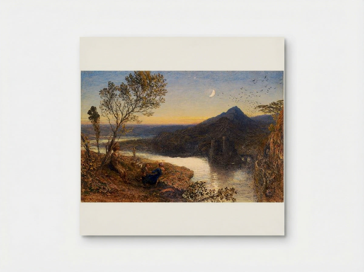Classical River Scene - Samuel Palmer - Poster