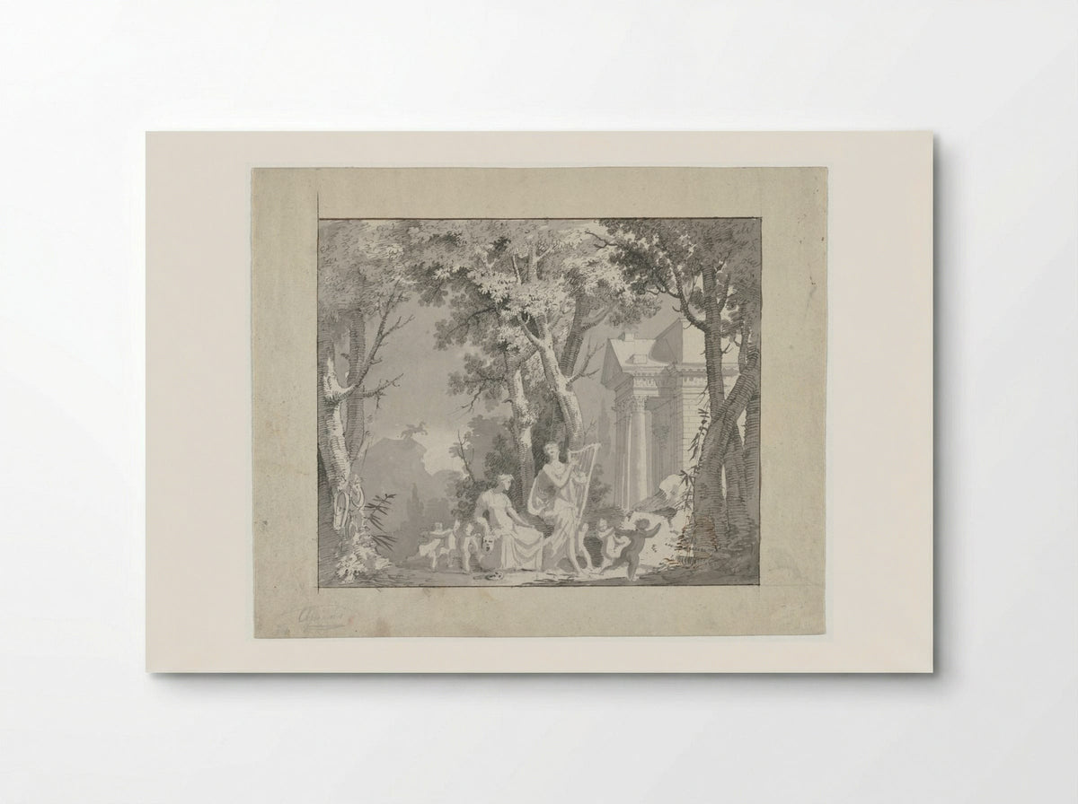 Classical Scene - Francisco Vieira - Poster