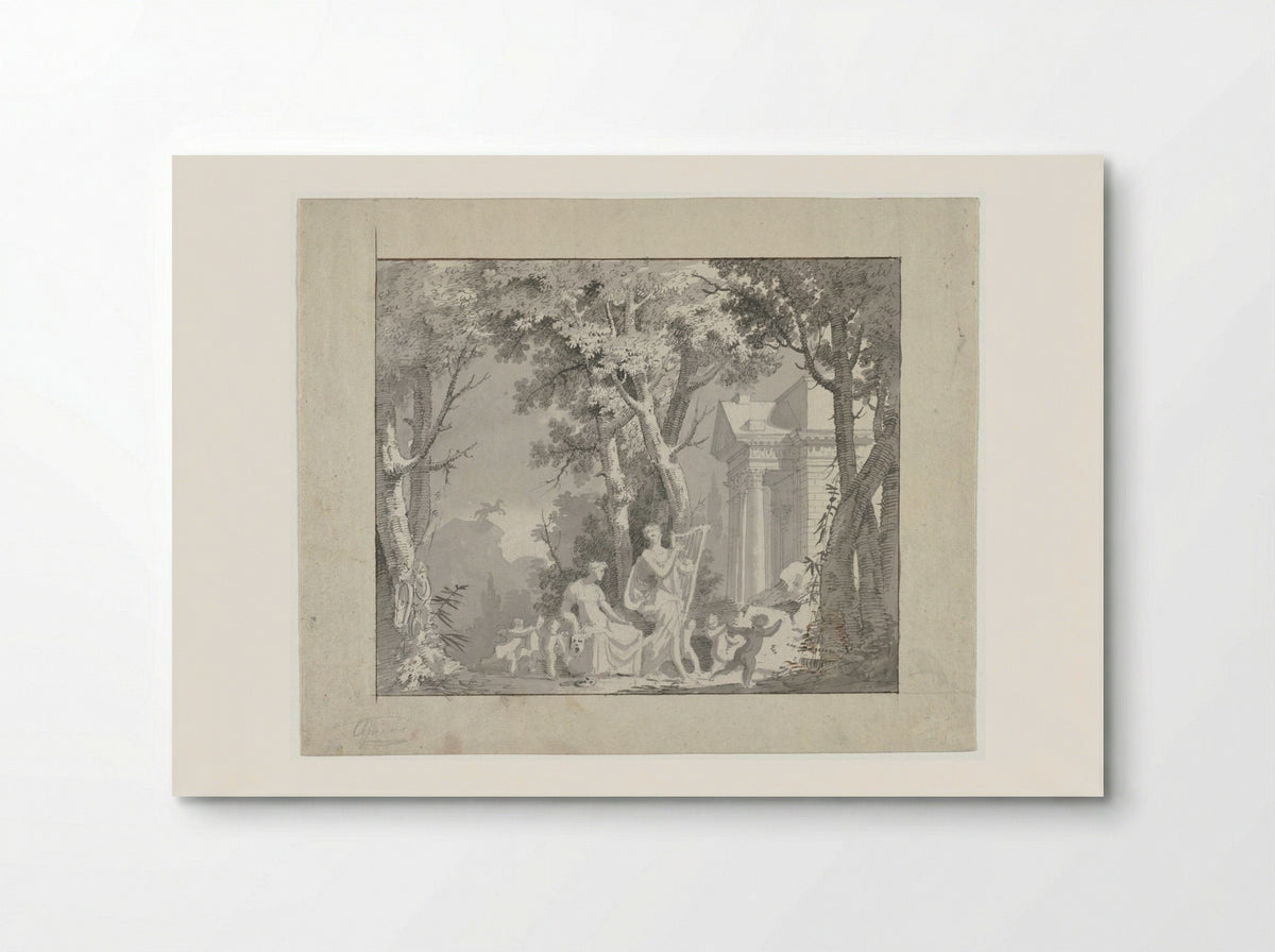 Classical Scene - Francisco Vieira - Poster