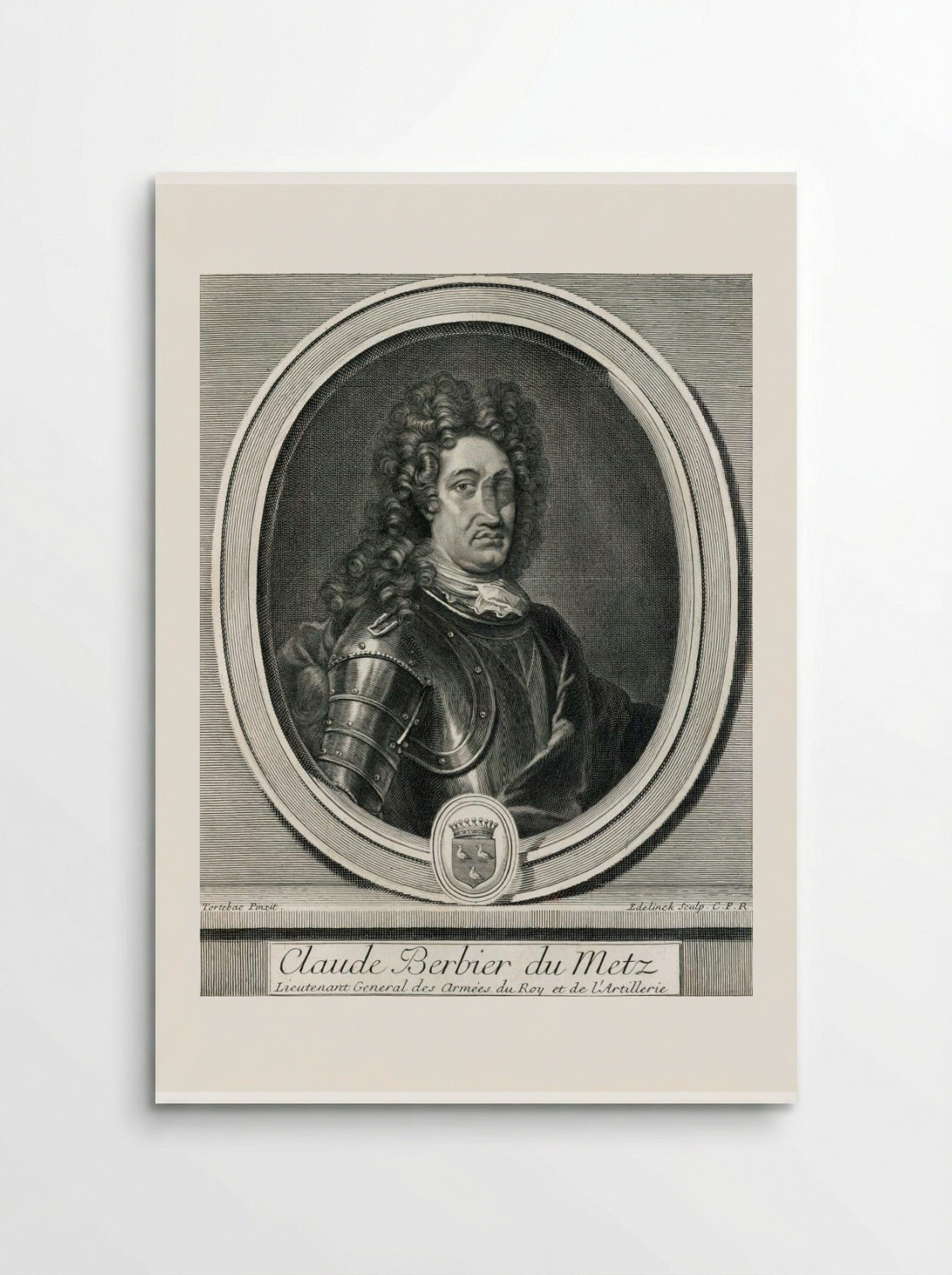 Claude Berbier du Metz - Gérard Edelinck - Poster