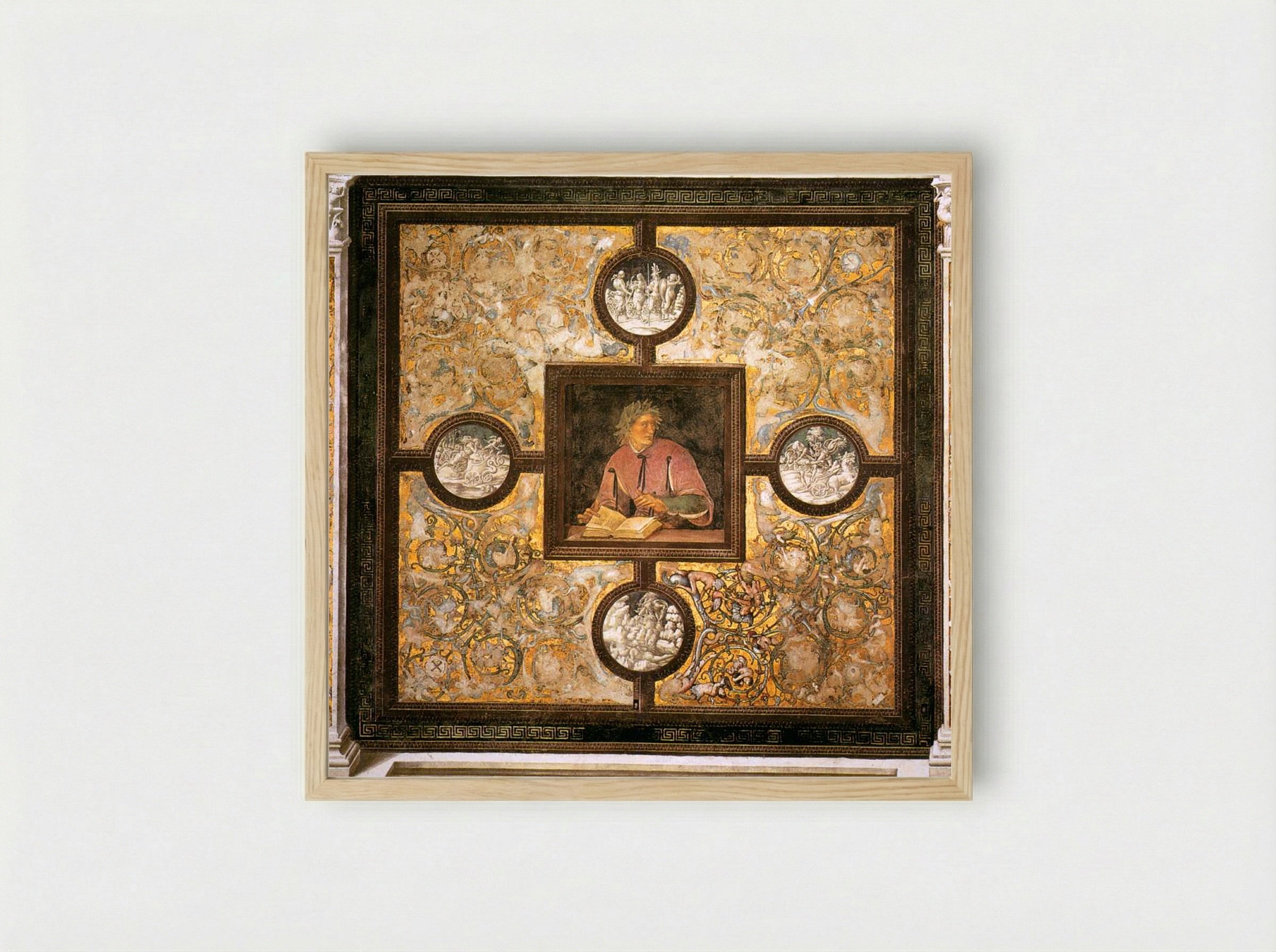 Claudian - Luca Signorelli - Framed Print Wood
