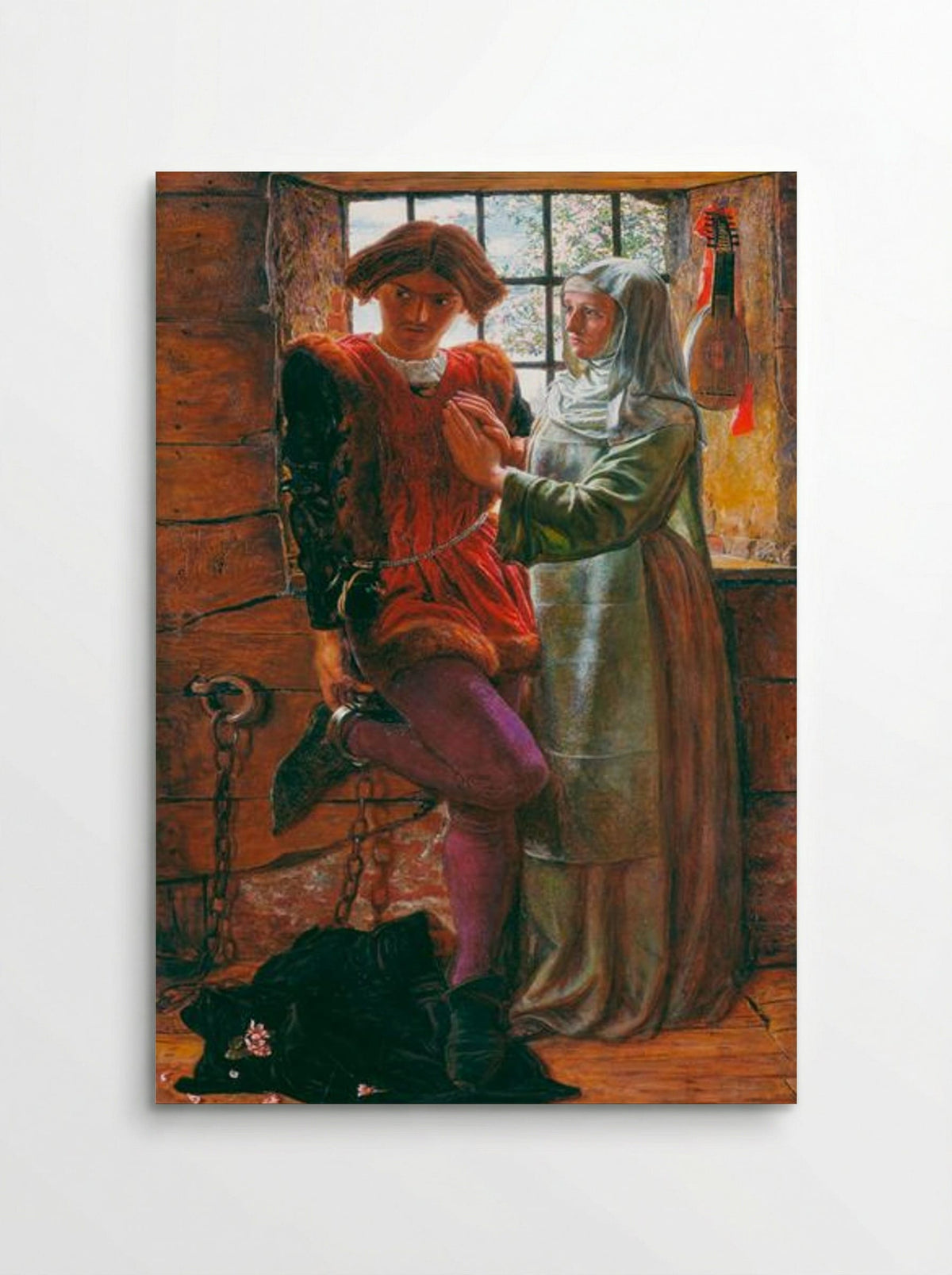 Claudio and Isabella - William Holman Hunt - Poster
