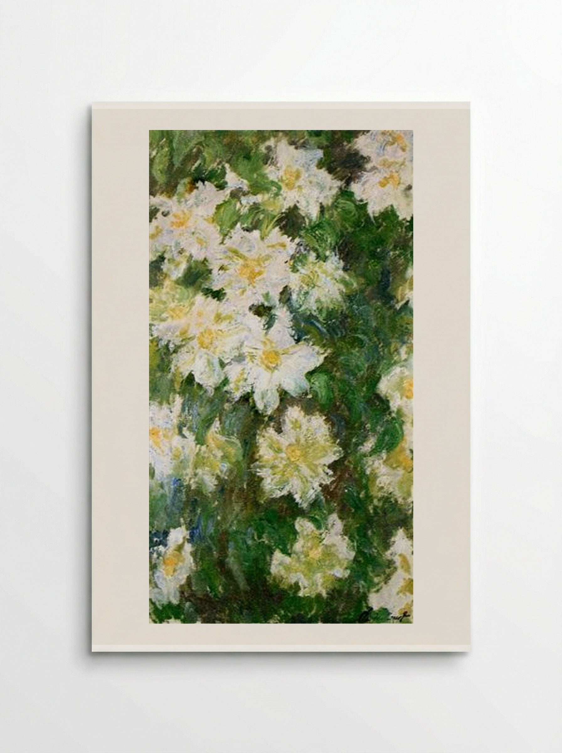 Clematis - Claude Monet - Poster