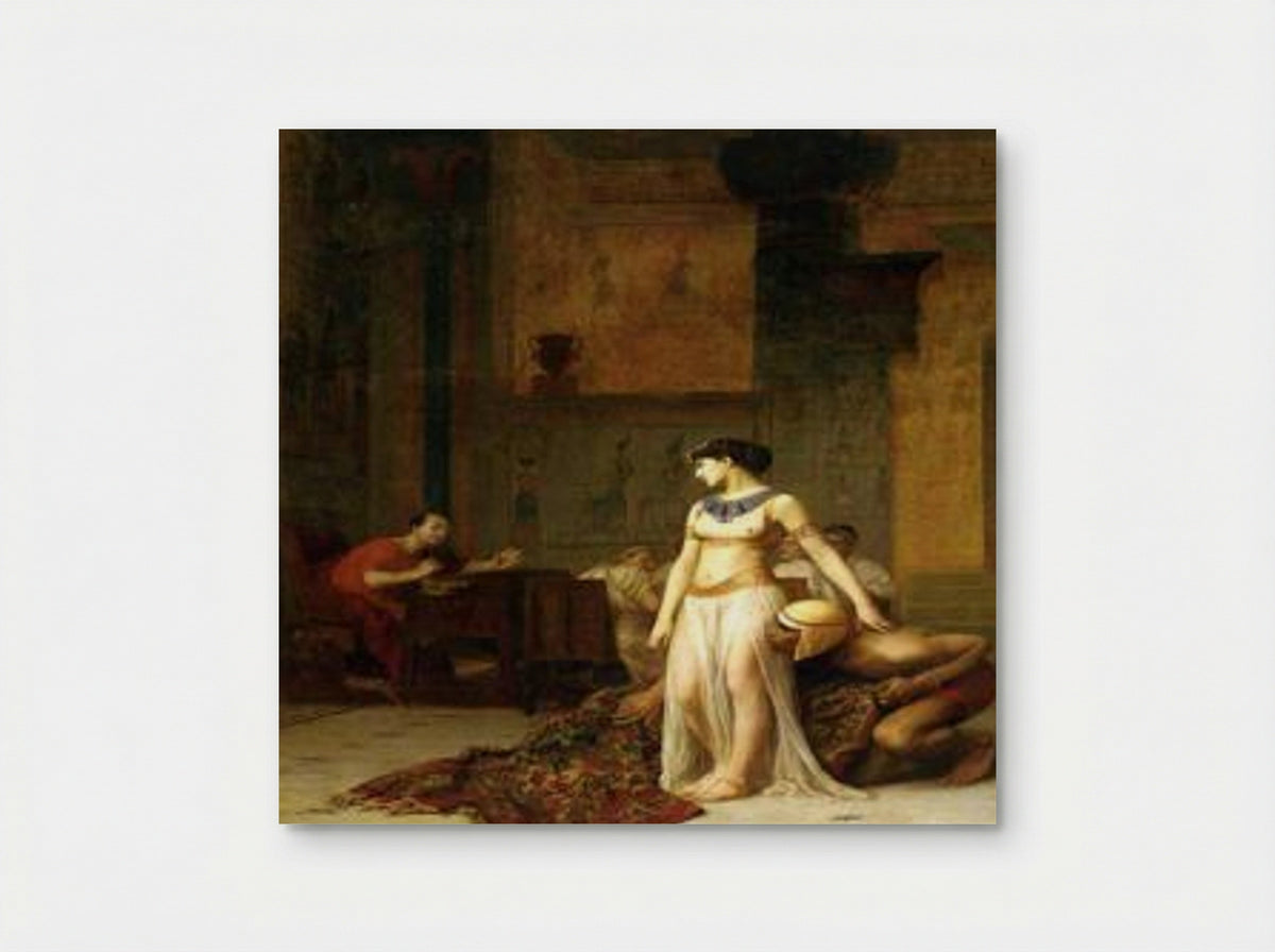 Cleopatra and Caesar - Jean-Léon Gérôme - Poster