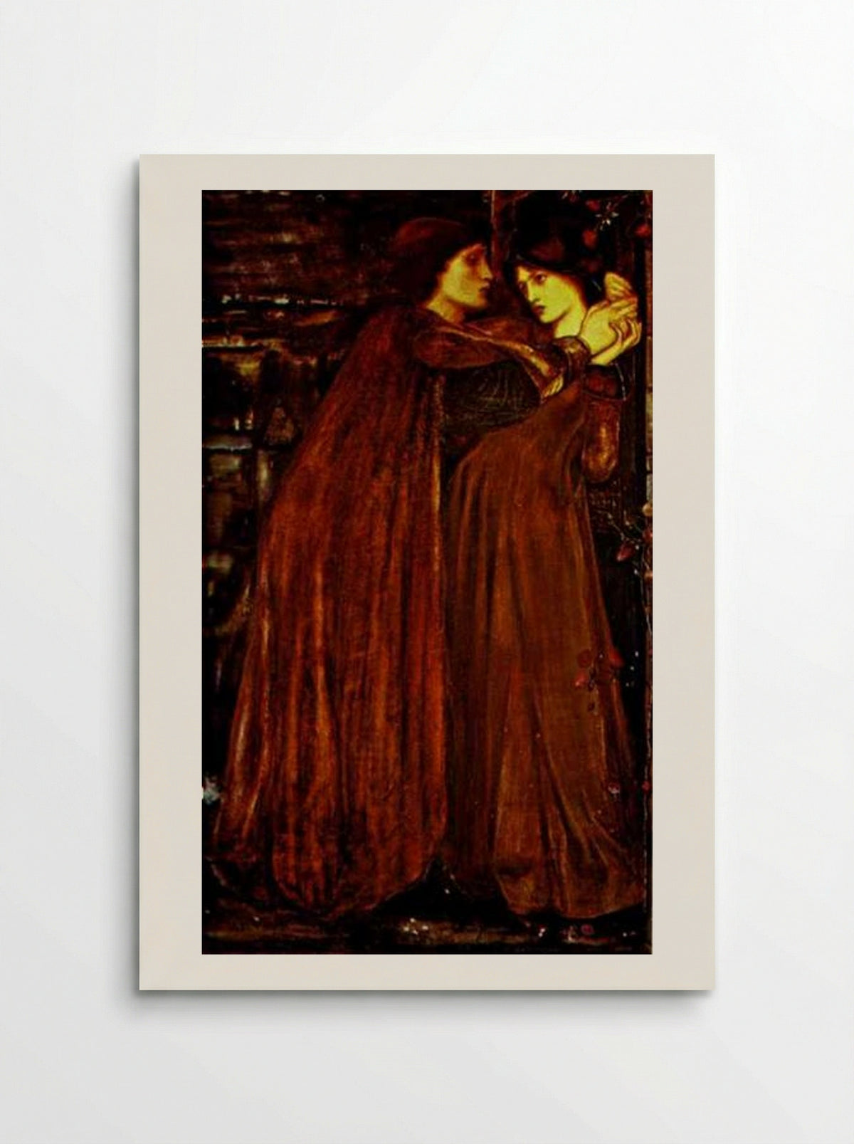 Clerk Saunders - Edward Burne-Jones - Poster