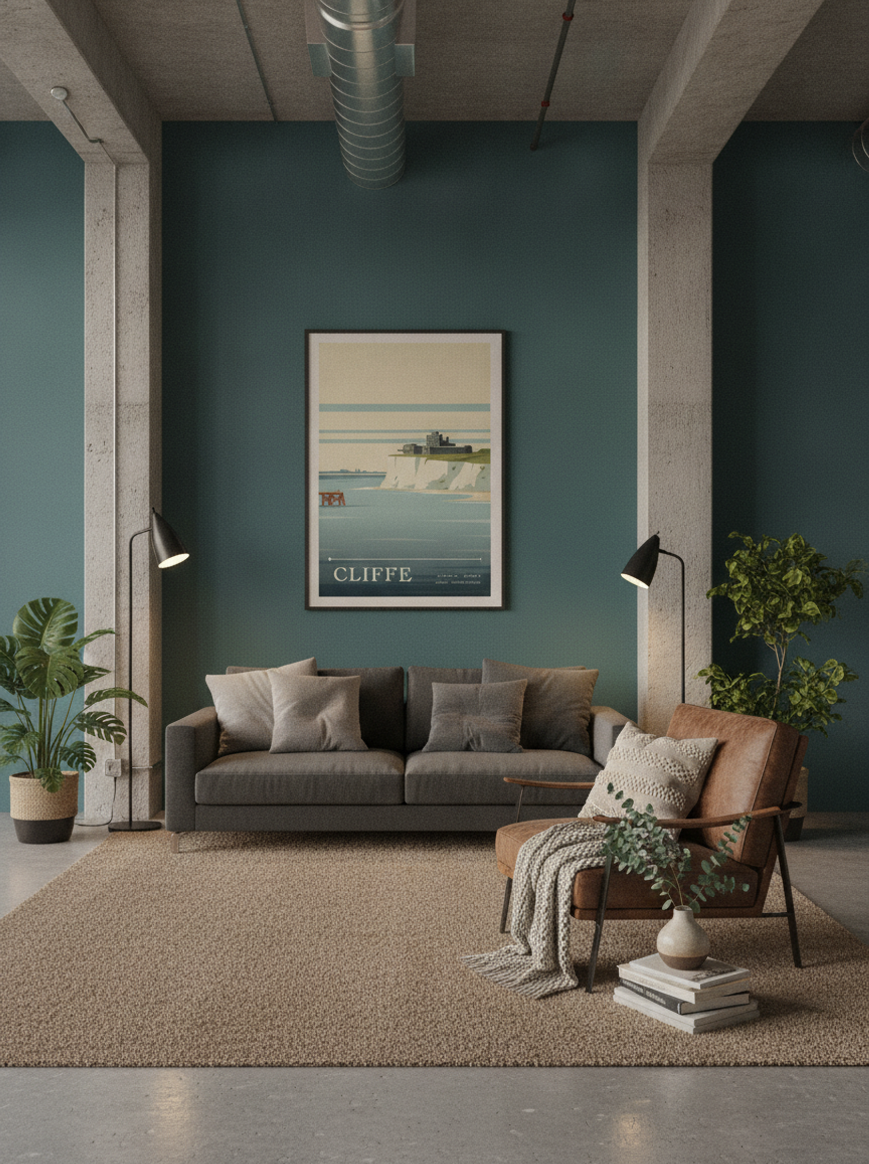 Cliffe Medway United Kingdom Travel Poster - Lifestyle