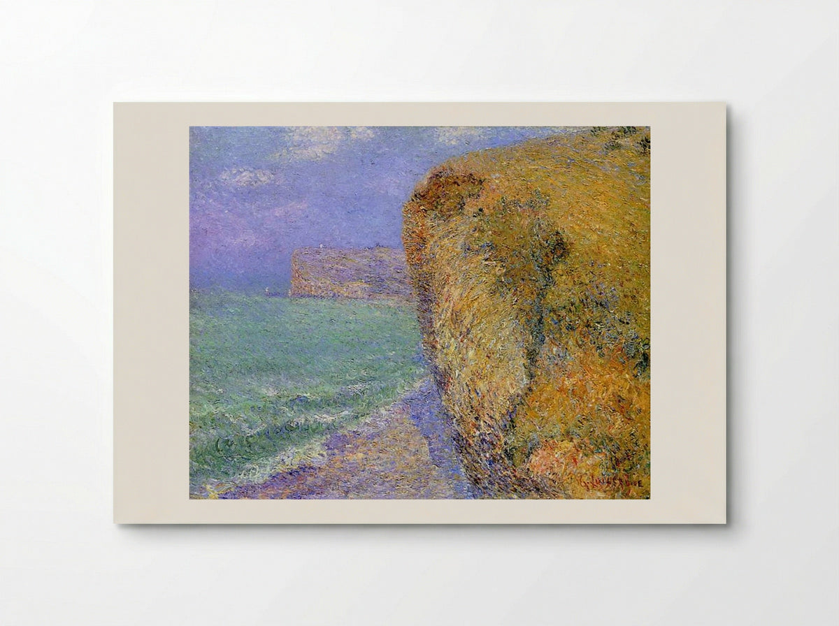 Cliffs at Grainval - Gustave Loiseau - Poster