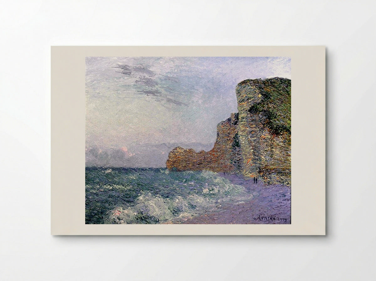 Cliffs in Normandy, Evening - Gustave Loiseau - Poster