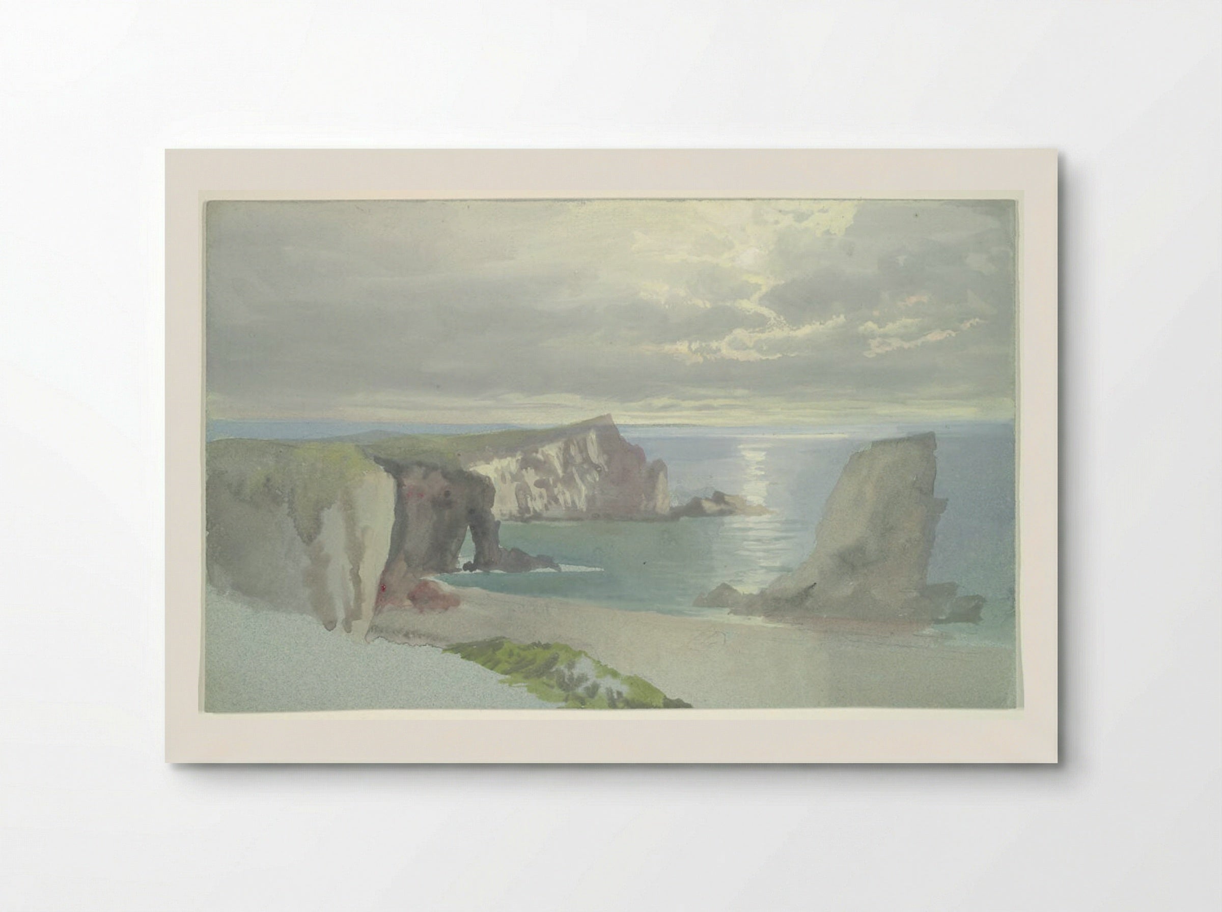 Cliffs on the Shore - William Trost Richards - Poster