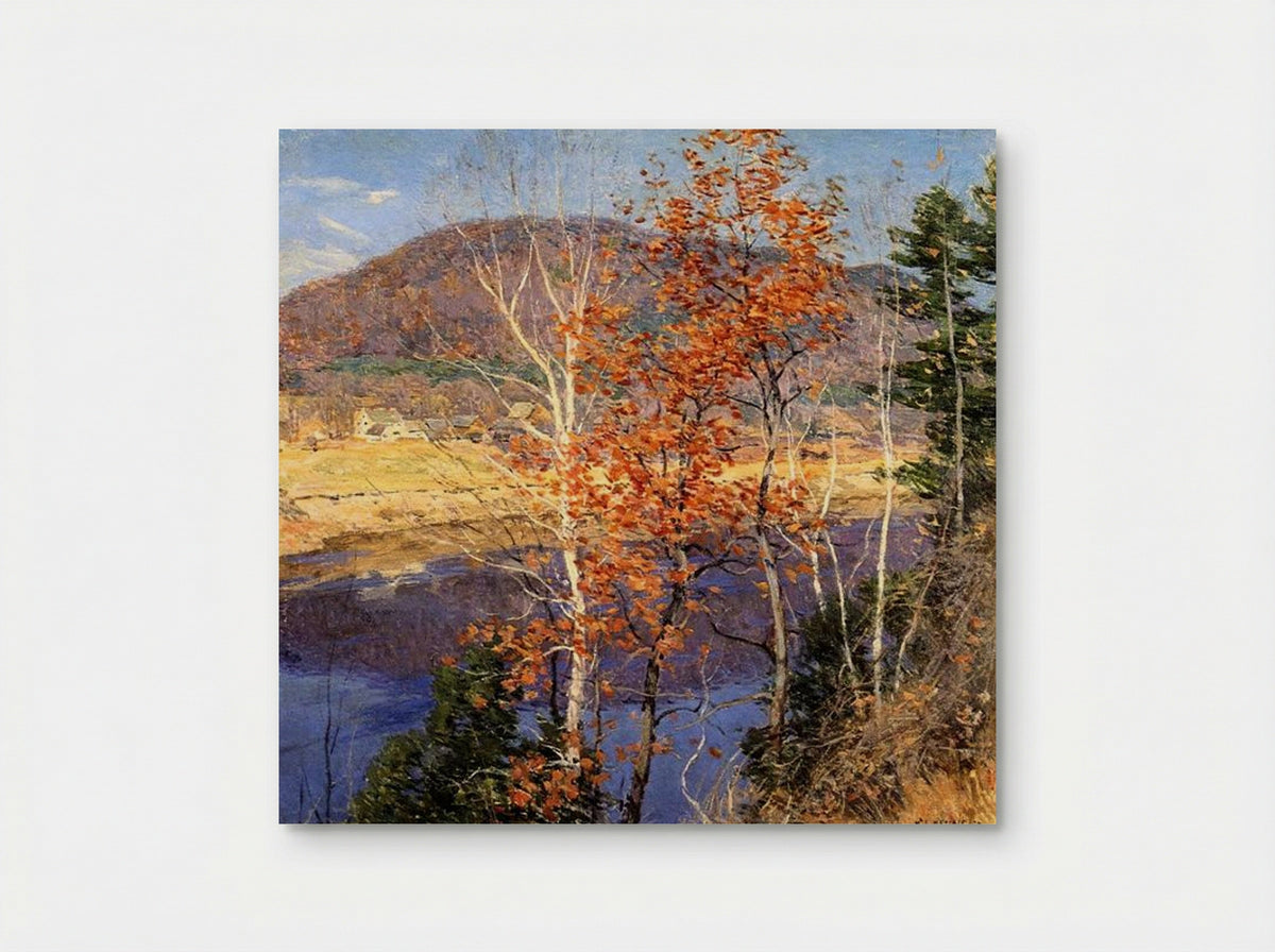 Closing Autumn - Willard Metcalf - Poster