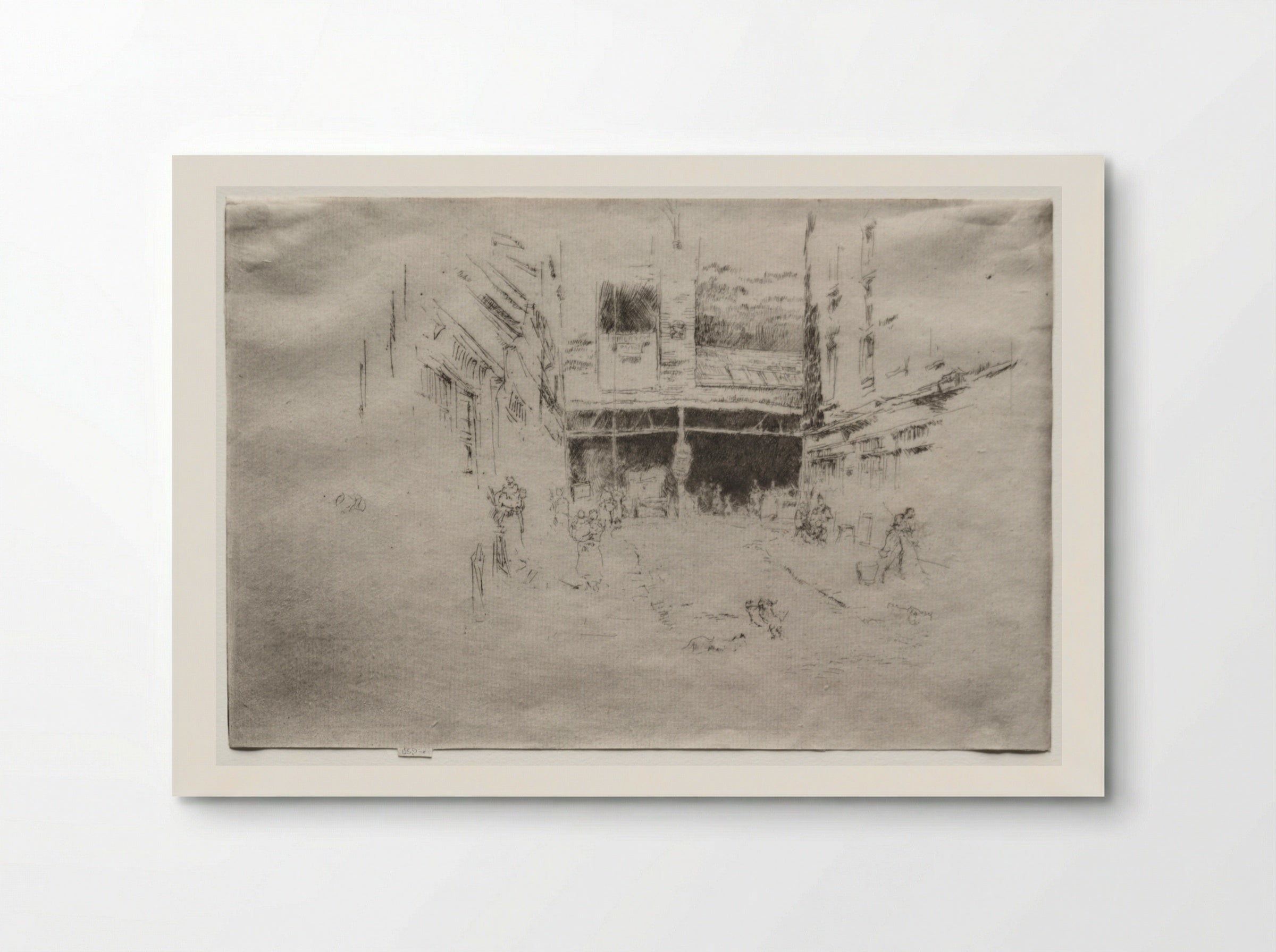 Clothes Exchange, No. 1 - James McNeill Whistler - Poster