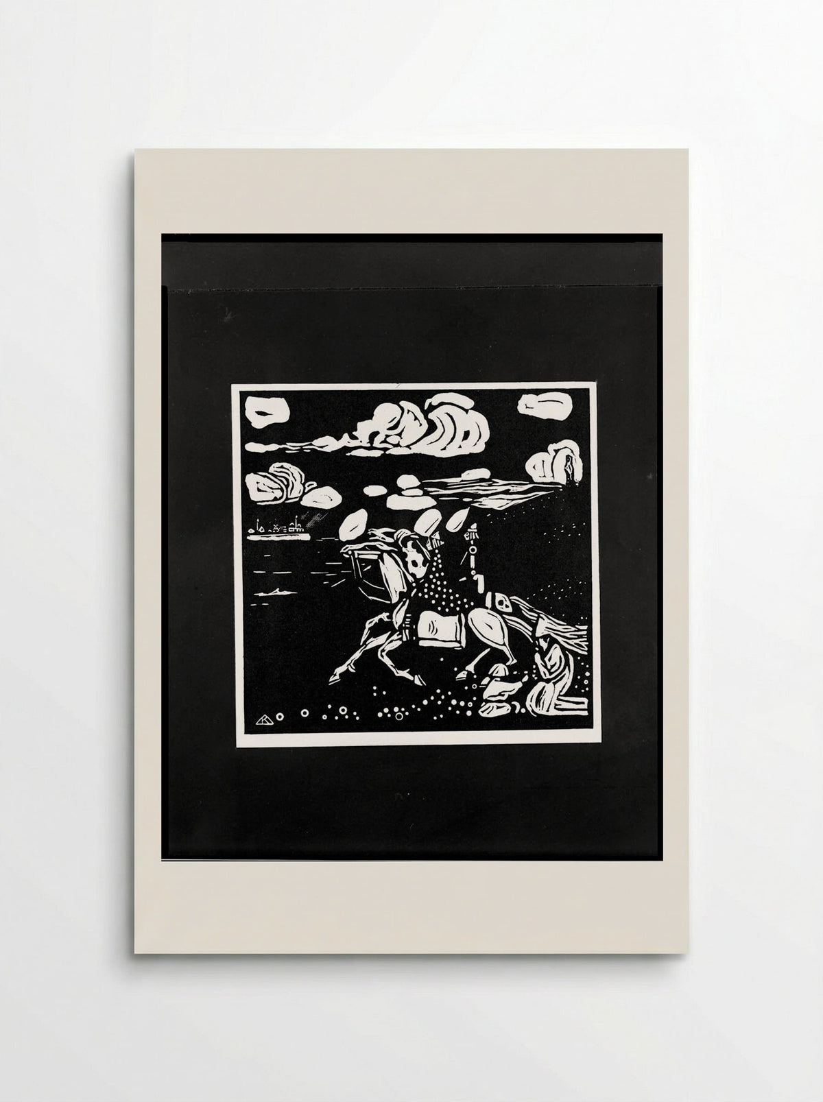 Clouds, from the portfolio Xylographies - Wassily Kandinsky - Poster