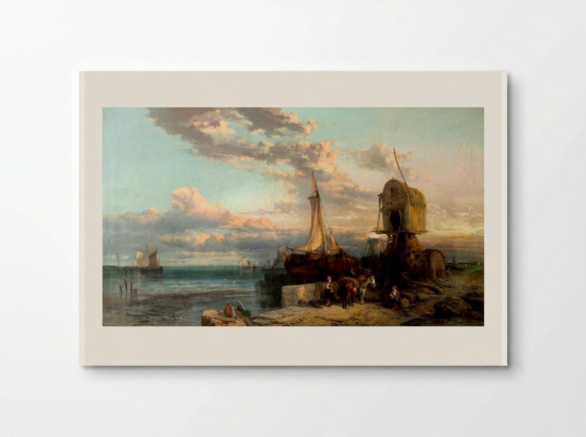 Coast Scene - James Webb - Poster