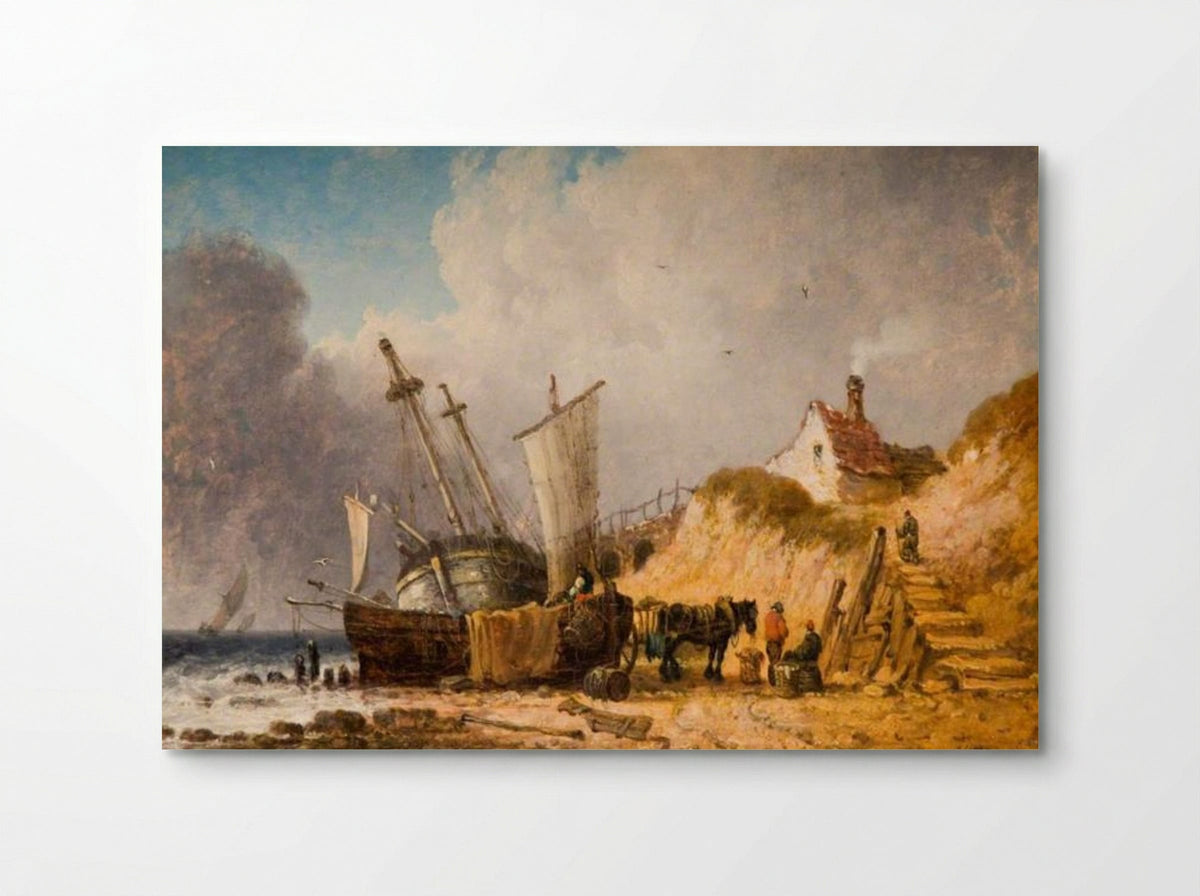 Coast Scene - James Ward - Poster