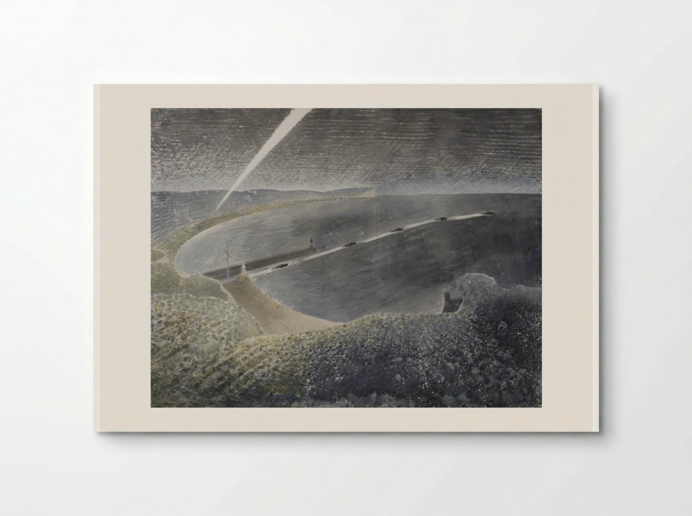 Coastal Defences - Eric Ravilious - Poster