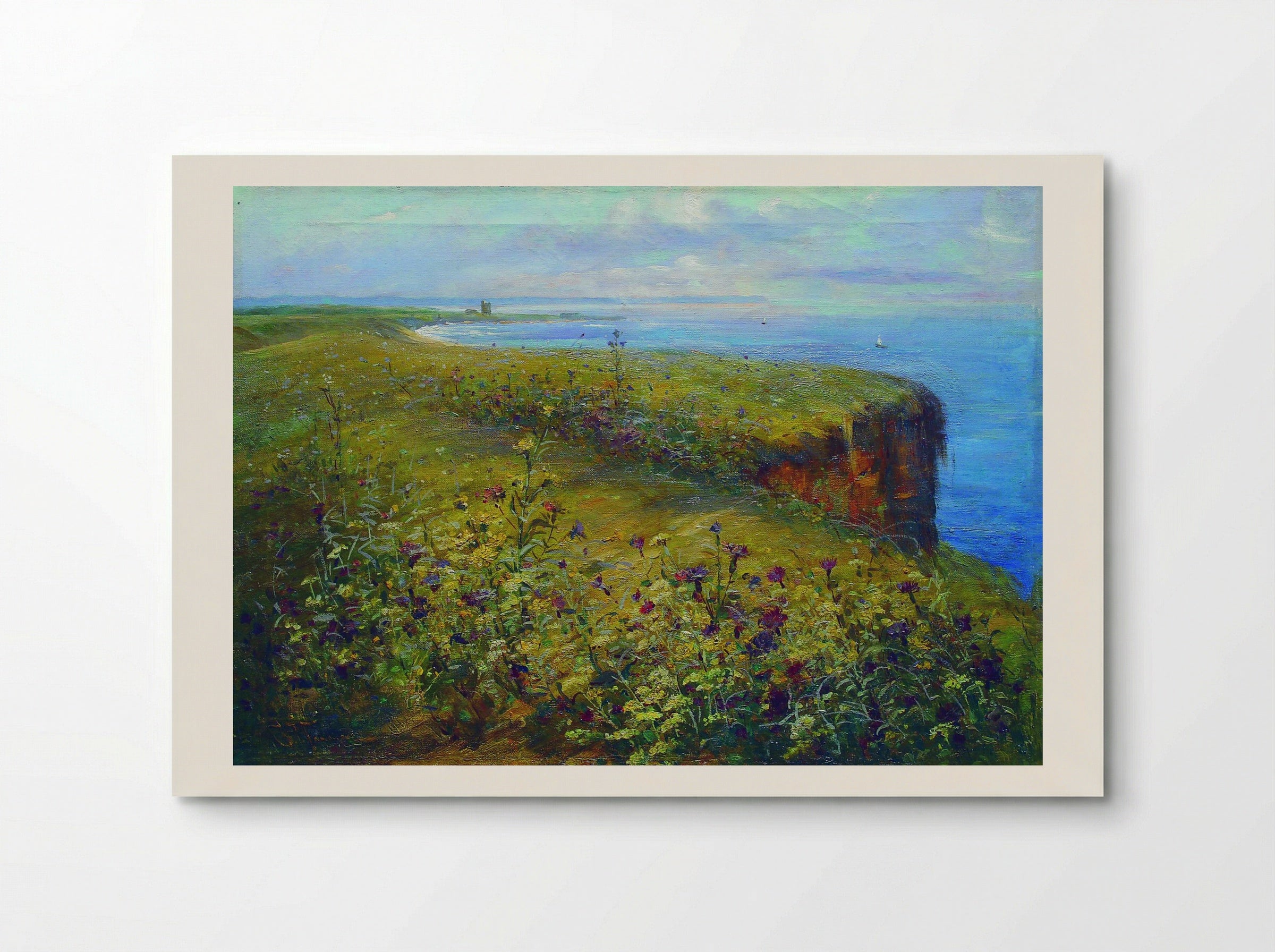 Coastal Meadow with Wildflowers - Konstantin Makovsky - Poster